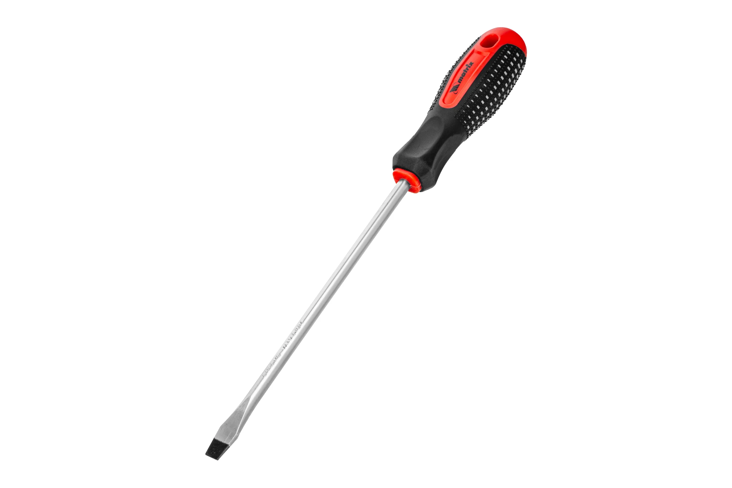 Отвертка SL8,0х200 мм MATRIX Fusion Anti slip 11426