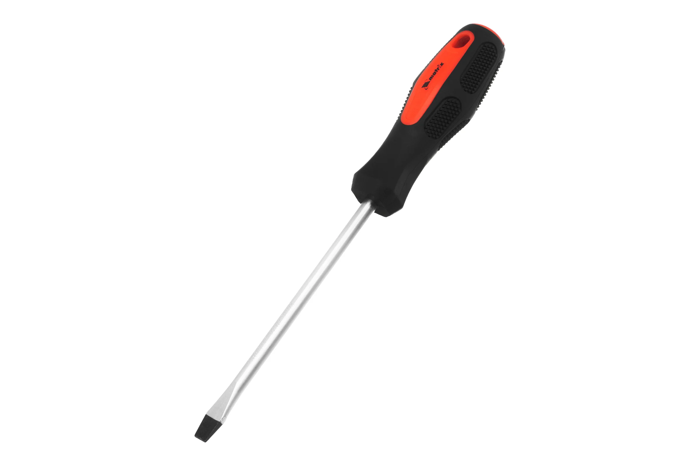 Отвертка MATRIX Anti-Slip, SL8,0x150 мм, CrV, двухкомп. рукоятка// 12226
