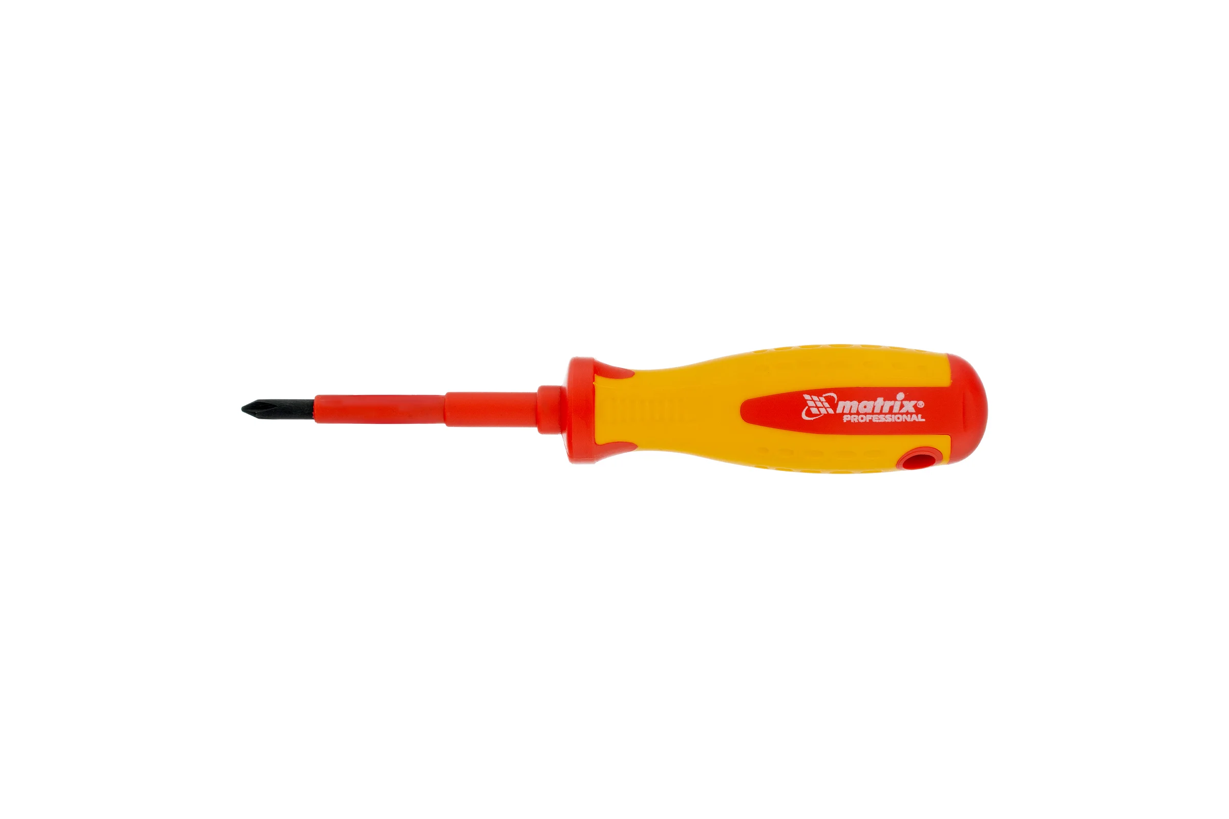 Отвертка Insulated Ph1x75 мм CrMo, до 1000 В, двухкомп. рукоятка MATRIX PROFESSIONAL 12926