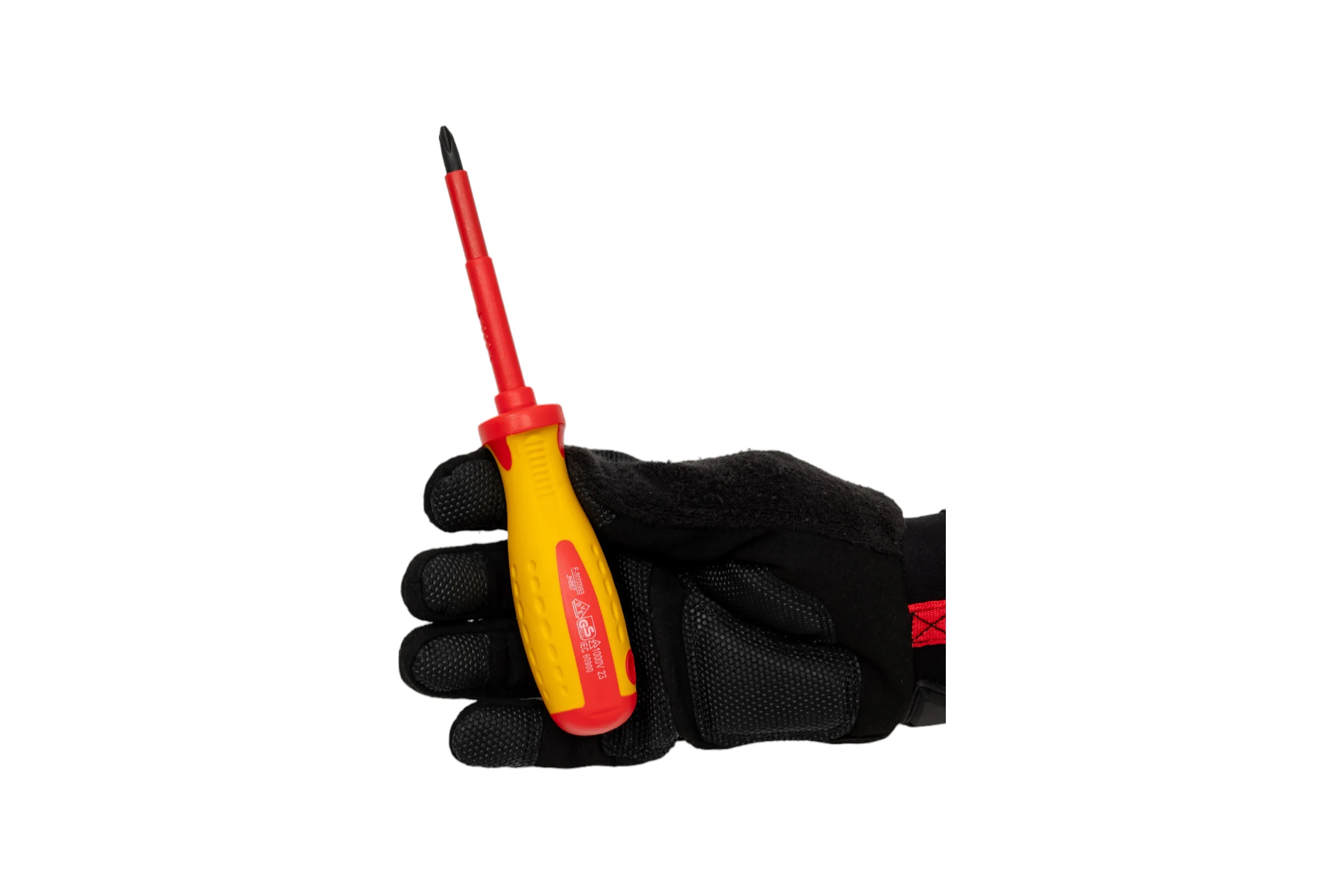Диэлектрическая отвертка Insulated Ph2x100 мм MATRIX CrMo, до 1000 В PROFESSIONAL 12928
