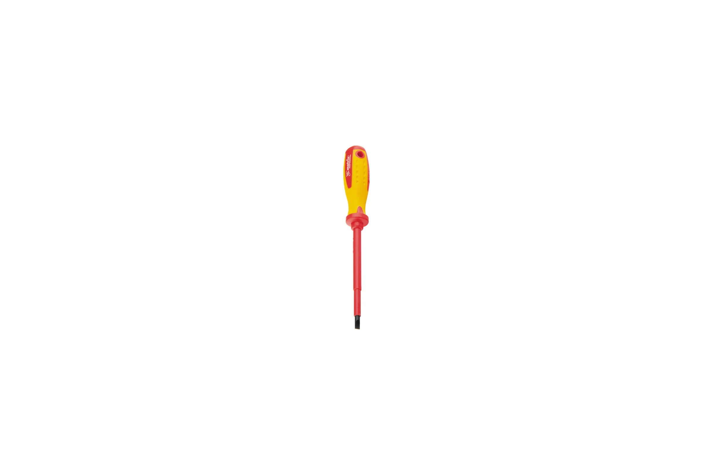 Отвертка Insulated SL5,5x125 мм MATRIX CrMo, до 1000 В, двухкомп. рукоятка// PROFESSIONAL 12918