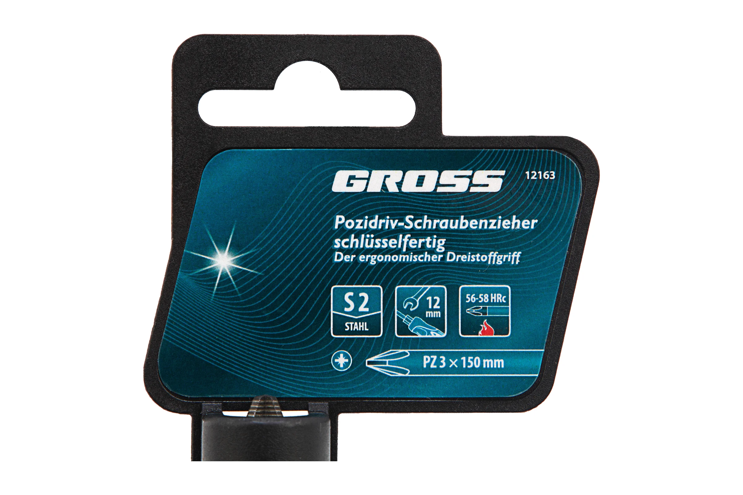 Отвертка PZ3x150 мм GROSS 12163