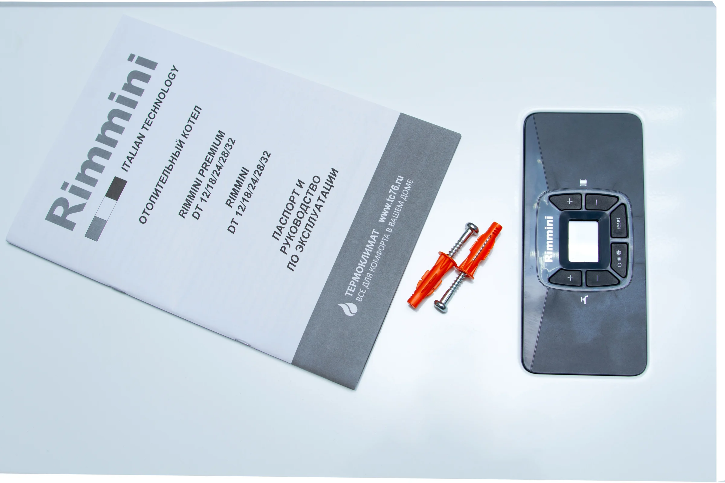 Газовый настенный котёл Rimmini DT24 2-х контурный с дисплеем Rim24