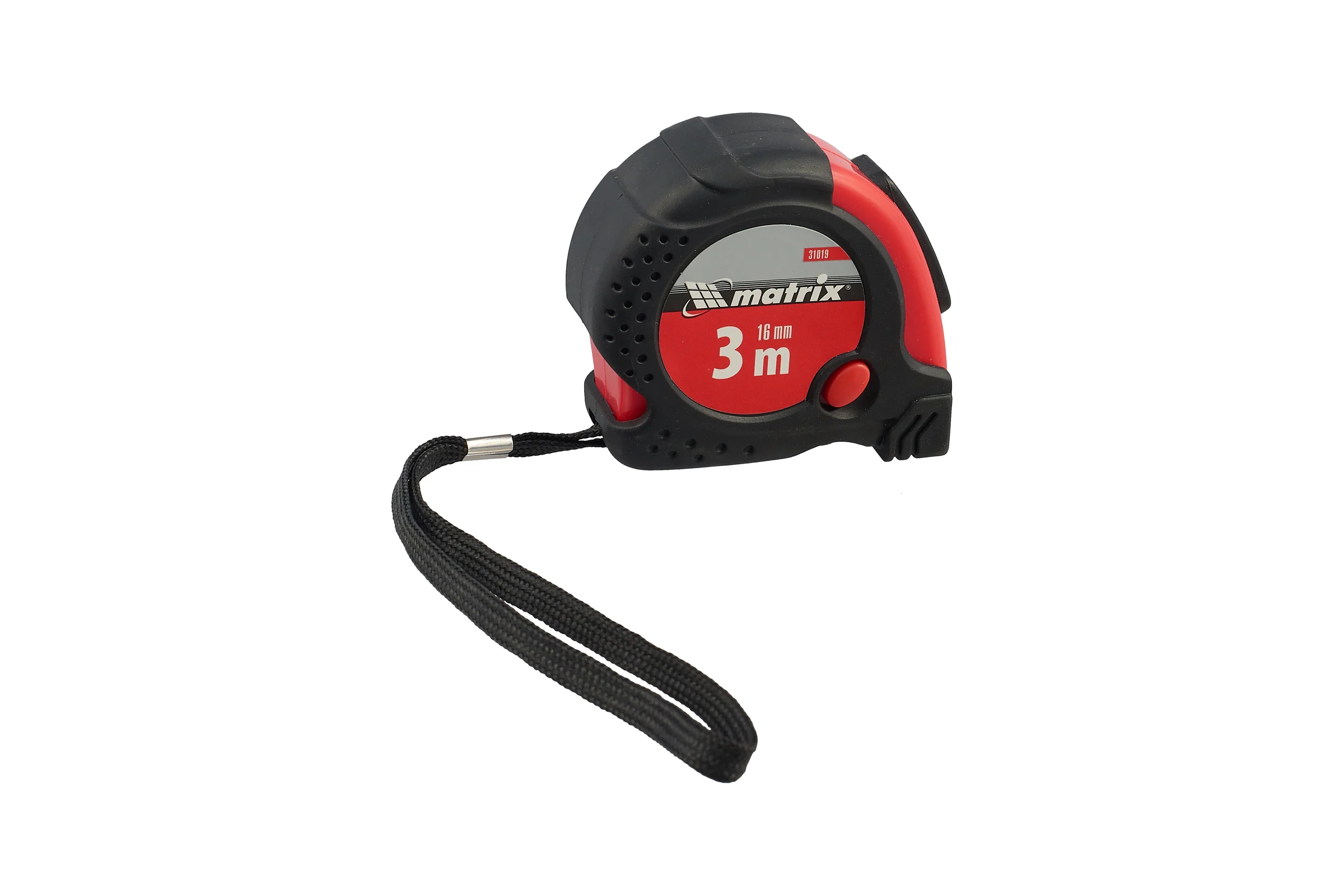Рулетка 3 м х 16 мм MATRIX Status magnet fixation 31019