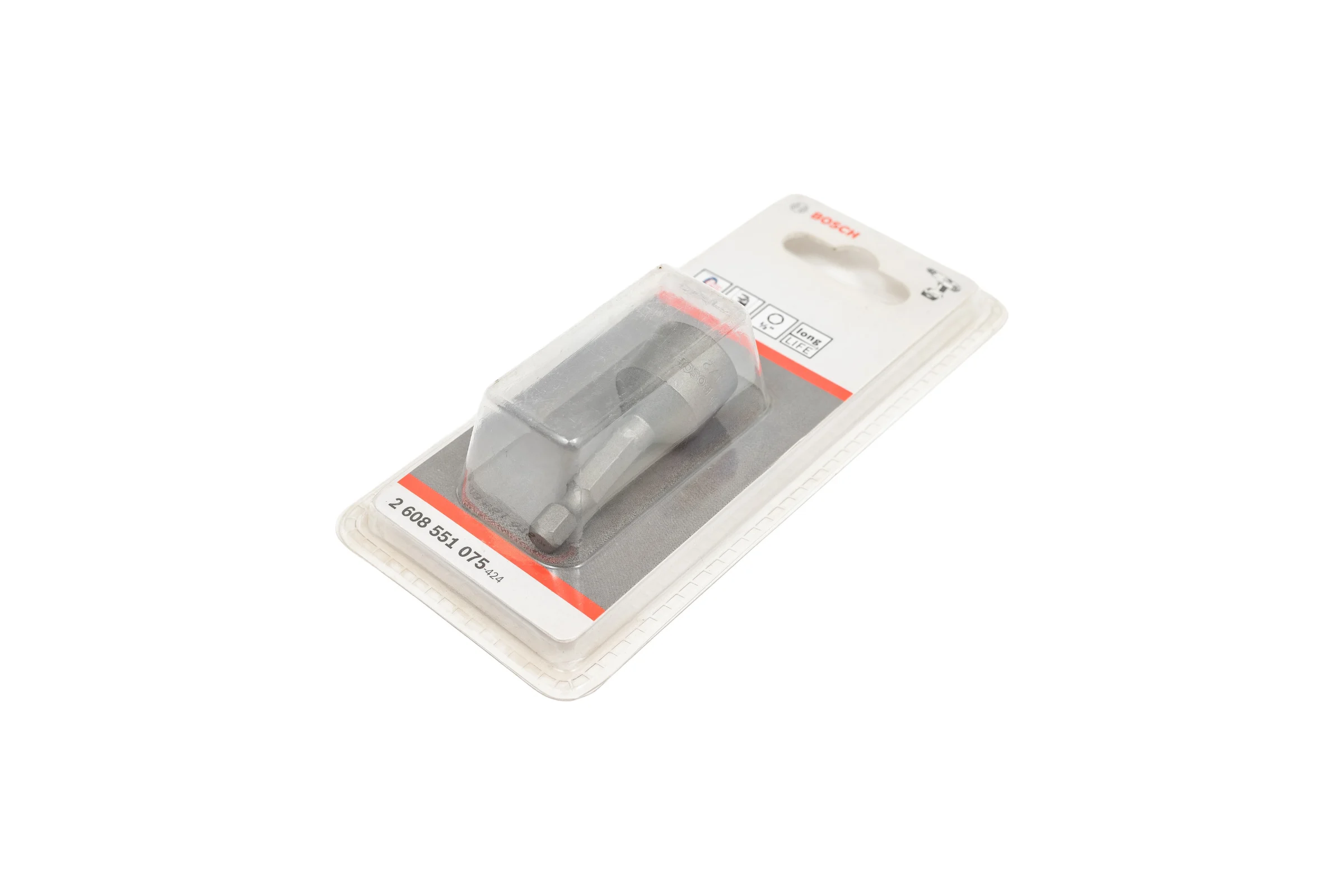 Торцевая головка (1/2''; хвостовик 1/4" HEX) Bosch 2608551075
