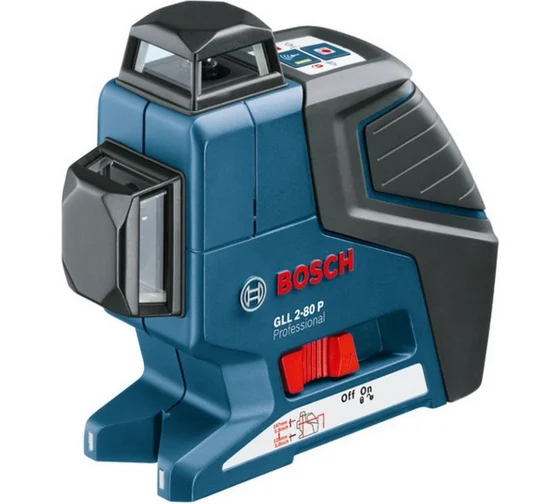 Линейный лазерный нивелир Bosch GLL 2-80 P + настенное крепление BM1 в L-Boxx 0.601.063.206