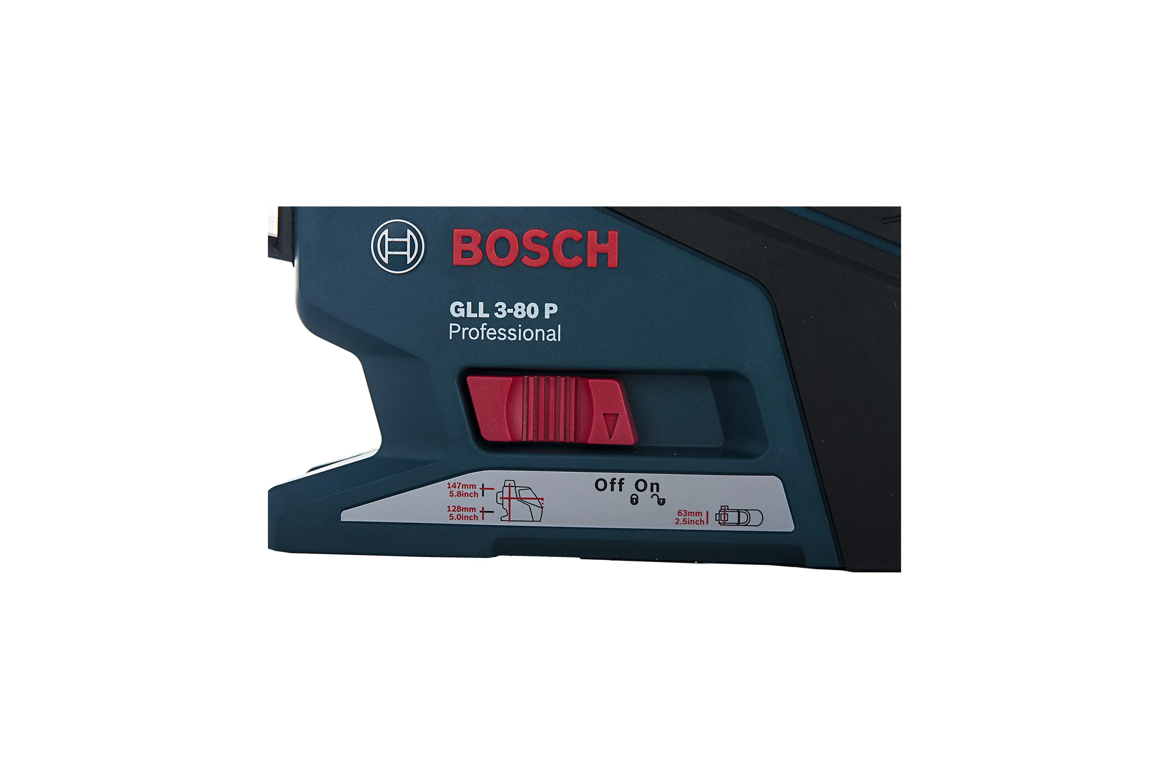 Линейный лазерный нивелир Bosch GLL 3-80 P + настенное крепление BM1 + приемник LR2 0.601.063.308