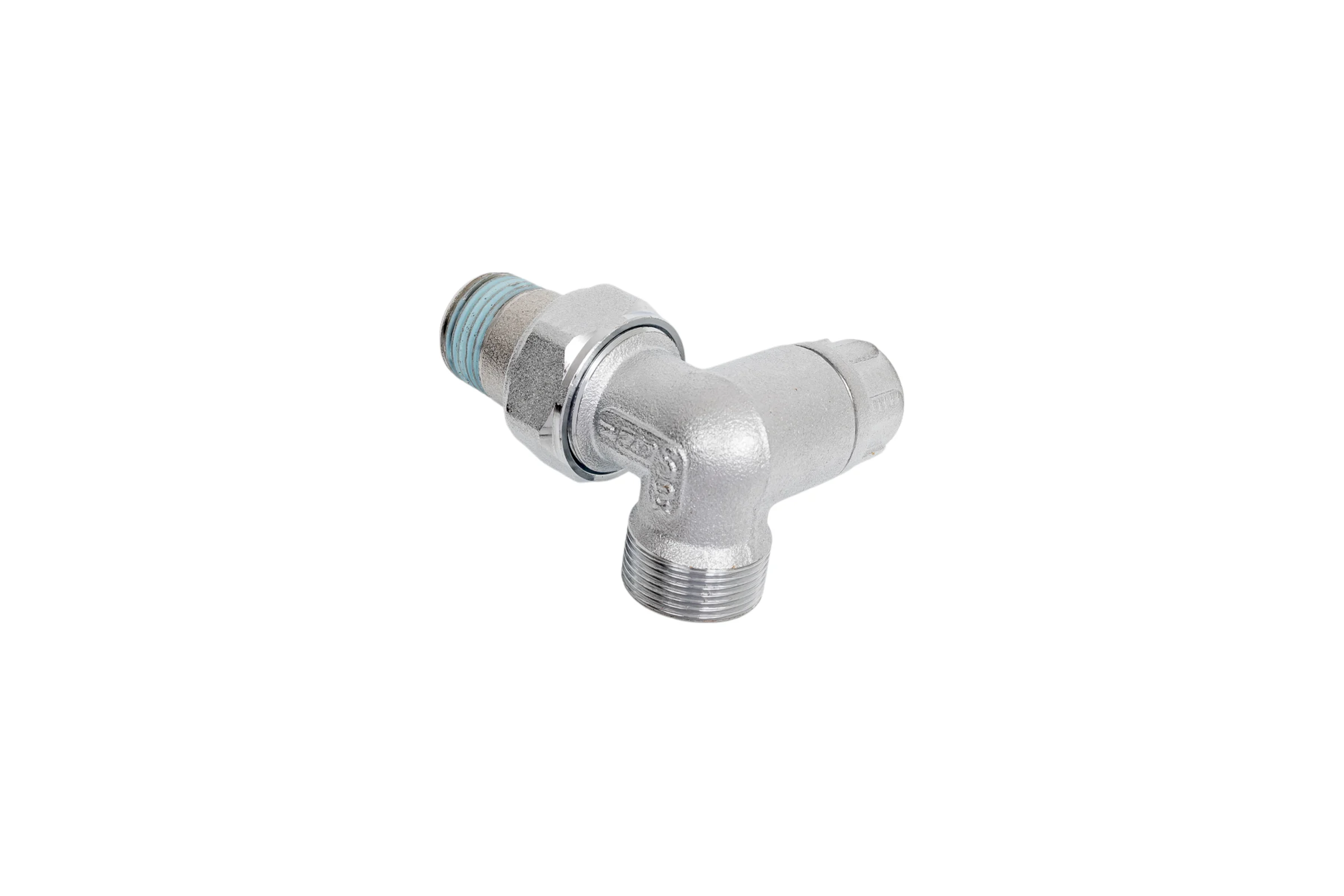 Запорный трехосевой левосторонний вентиль FAR 1/2" М24x19 FV 1117 C12