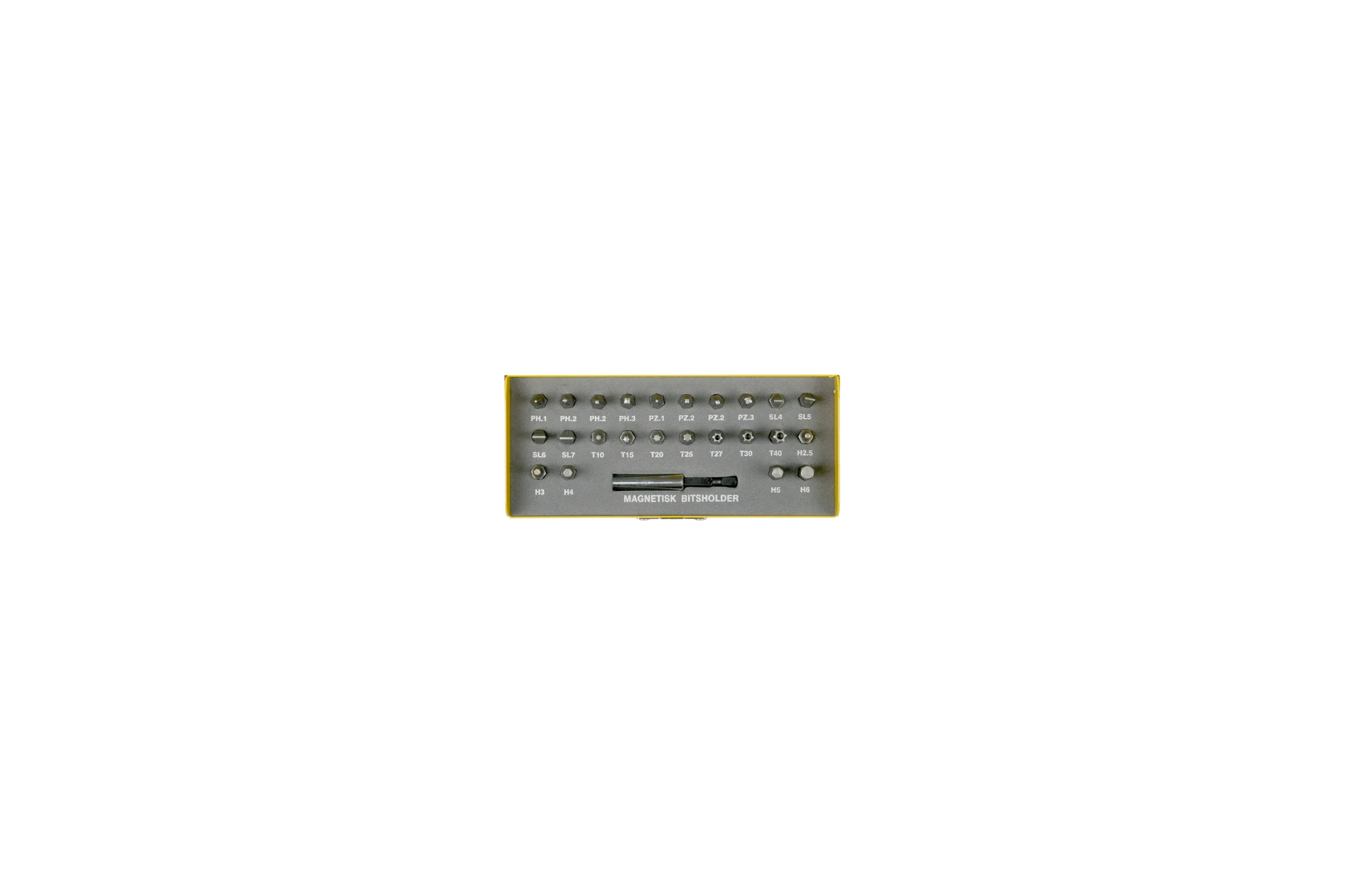 Набор бит с адаптером (25 предметов) в металлическом боксе STAYER 2-26092-H25