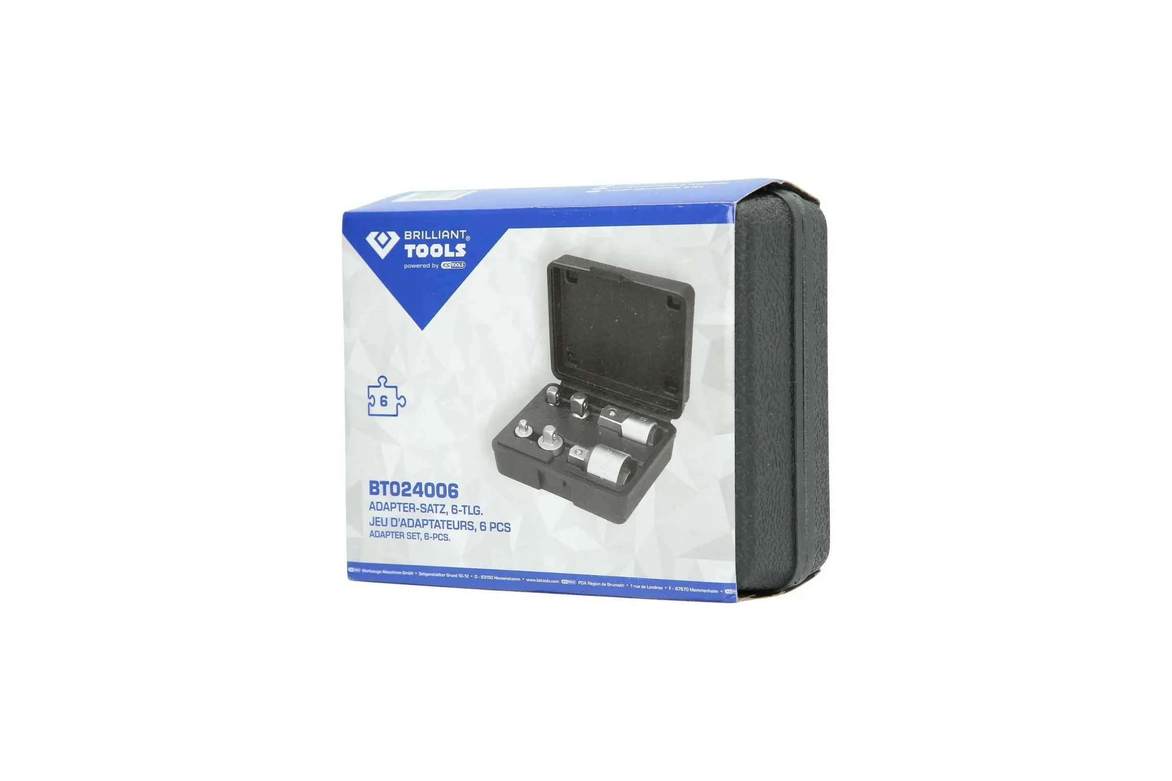 Набор адаптеров 6 шт Brilliant Tools BT024006