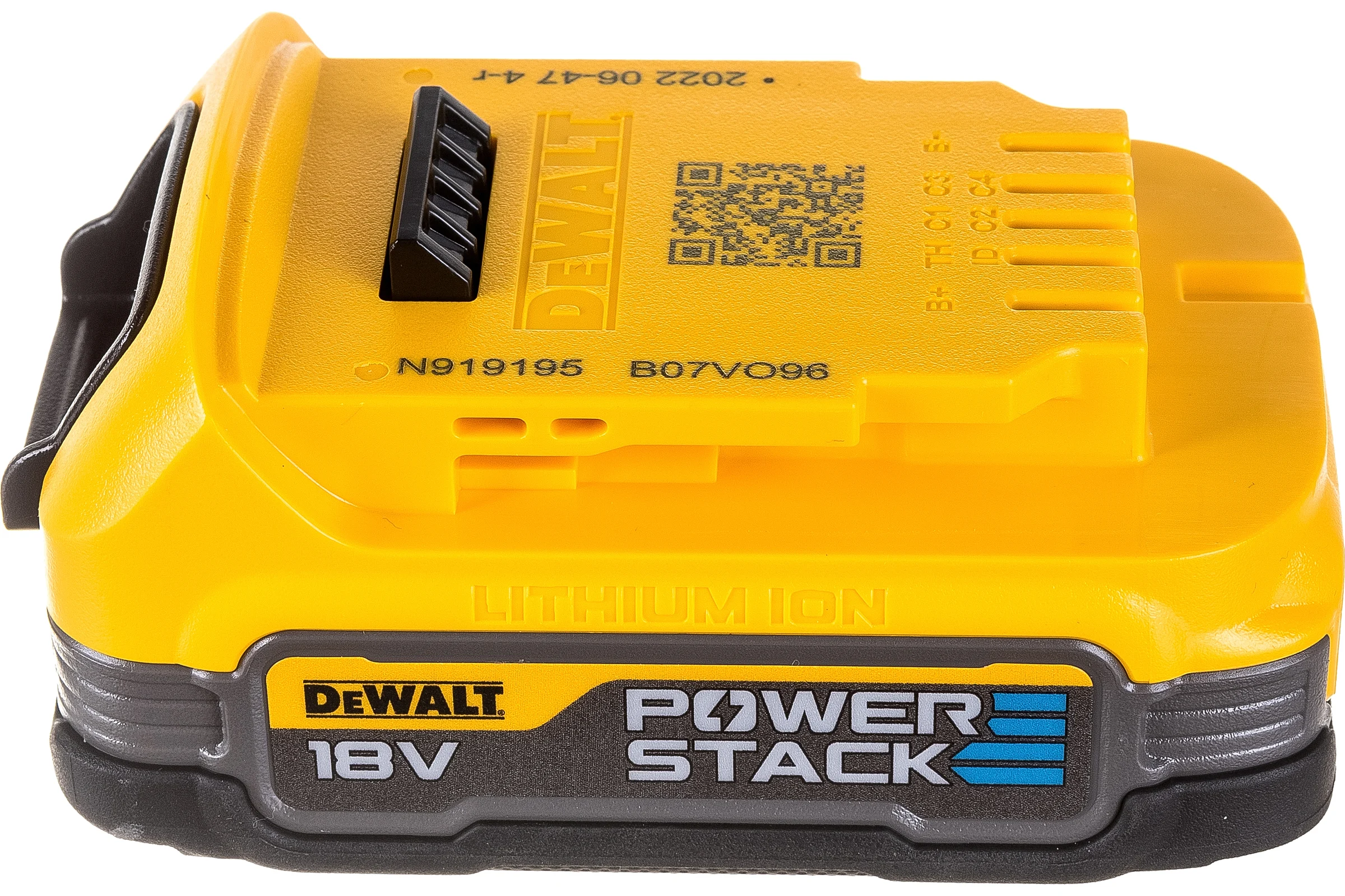 Бесщеточный импульсный шуруповерт DEWALT 18 В XR батарея POWERSTACK, чемодан TSTAK DCF840E1T-XJ