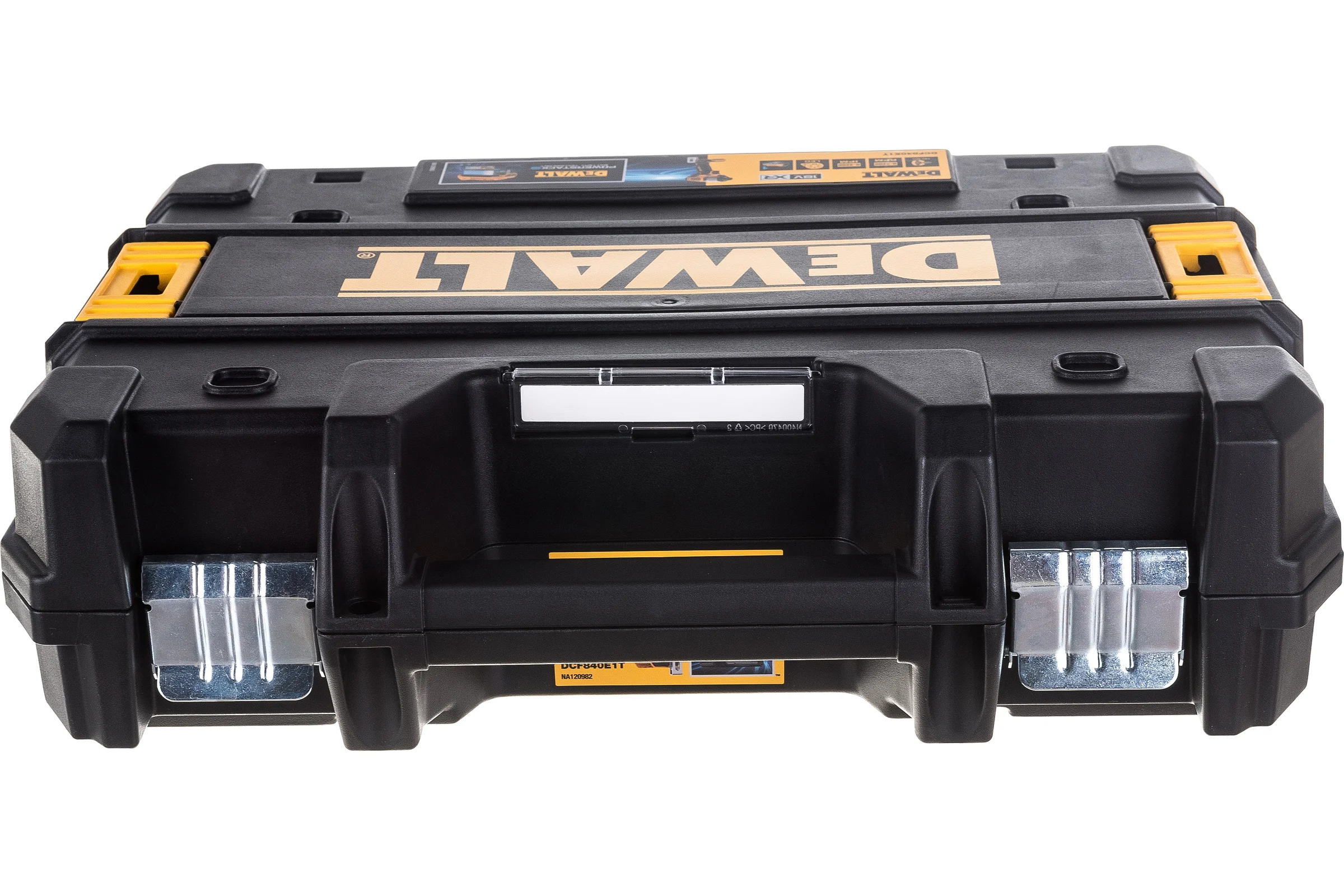 Бесщеточный импульсный шуруповерт DEWALT 18 В XR батарея POWERSTACK, чемодан TSTAK DCF840E1T-XJ