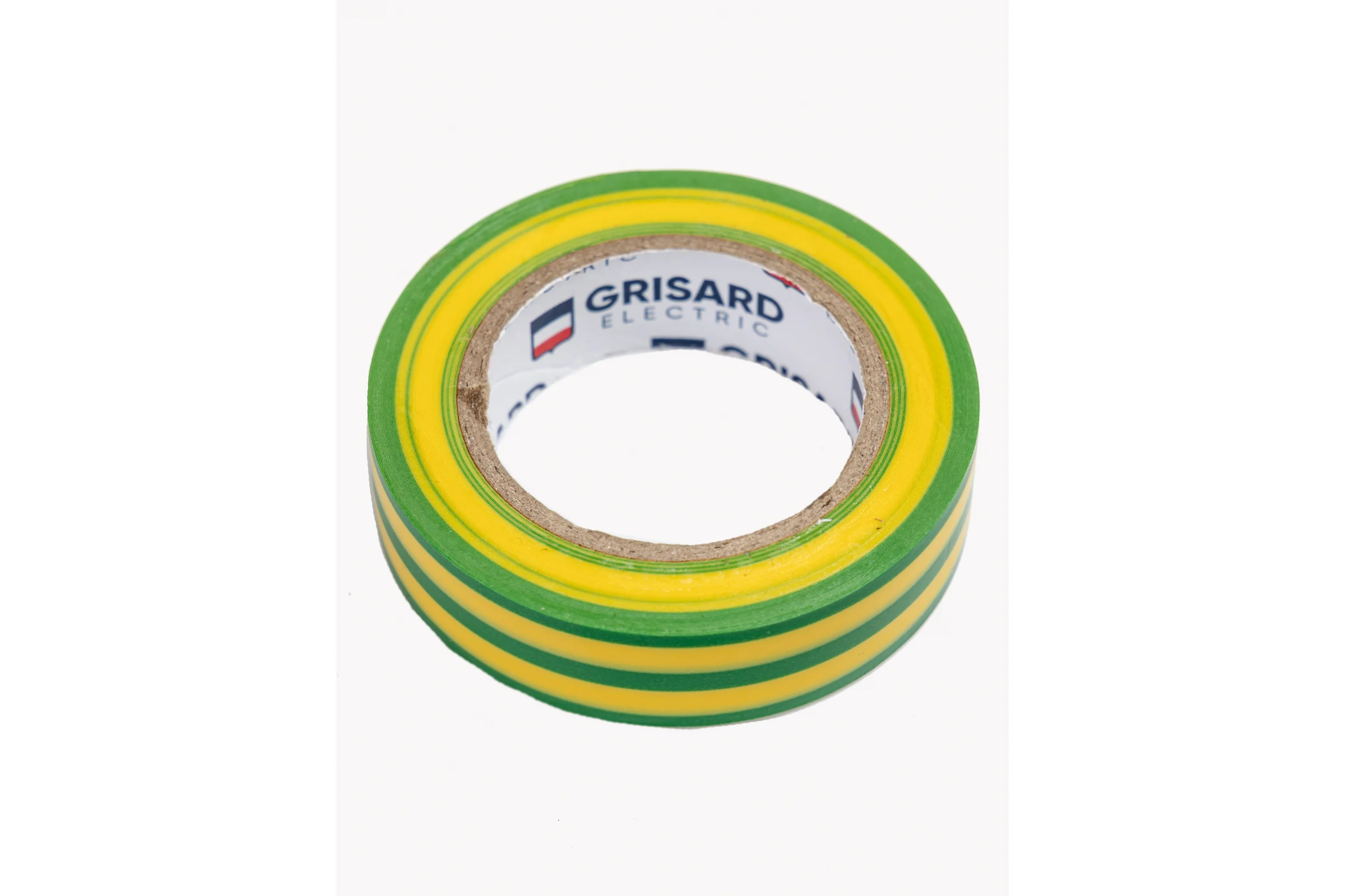 Универсальная изолента Grisard Electric 0,15x15 мм, желто-зеленая, 10 м GRE-013-0023(1)