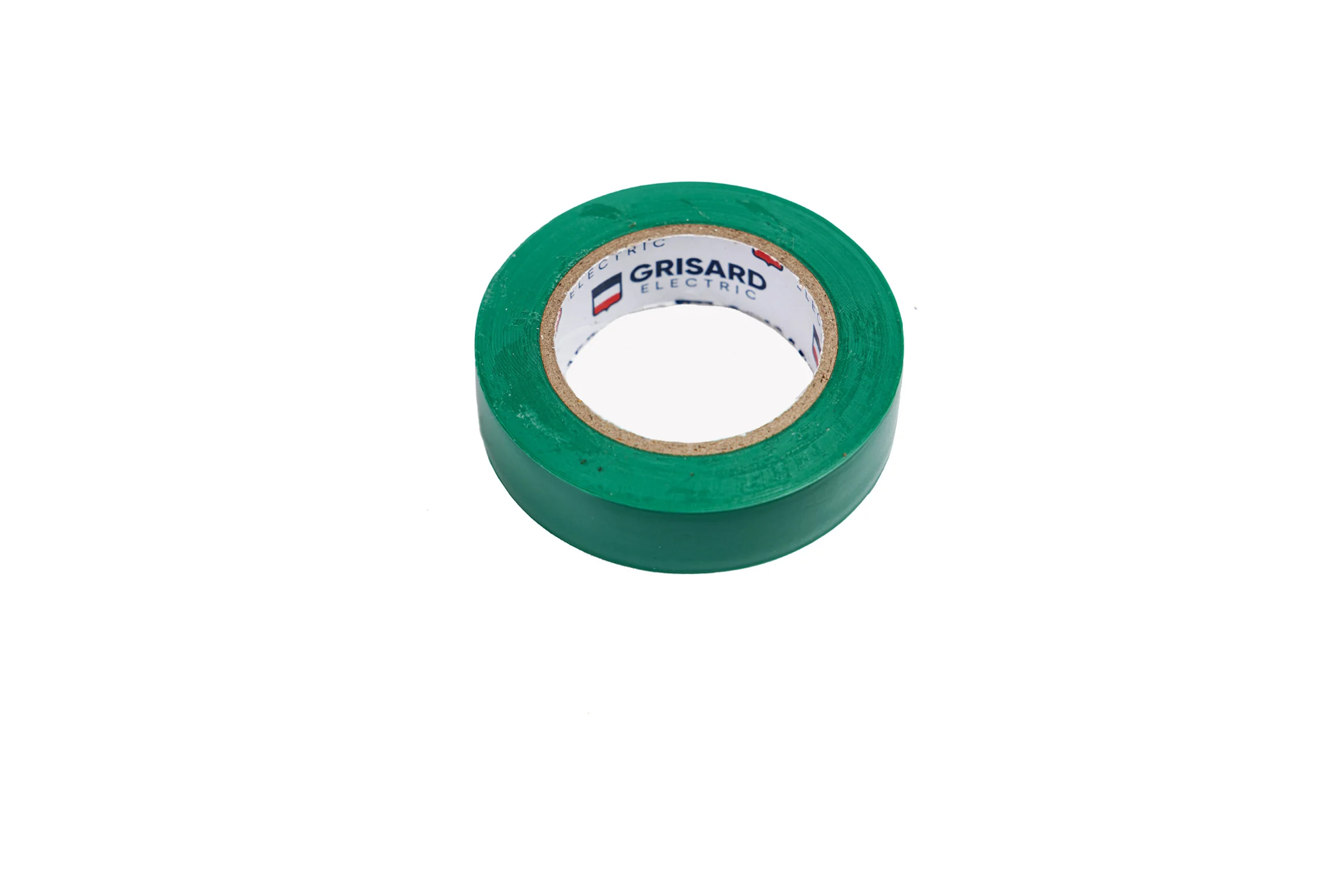 Универсальная изолента Grisard Electric 0,15x15 мм, зеленая, 10 м, 10 шт. GRE-013-0022