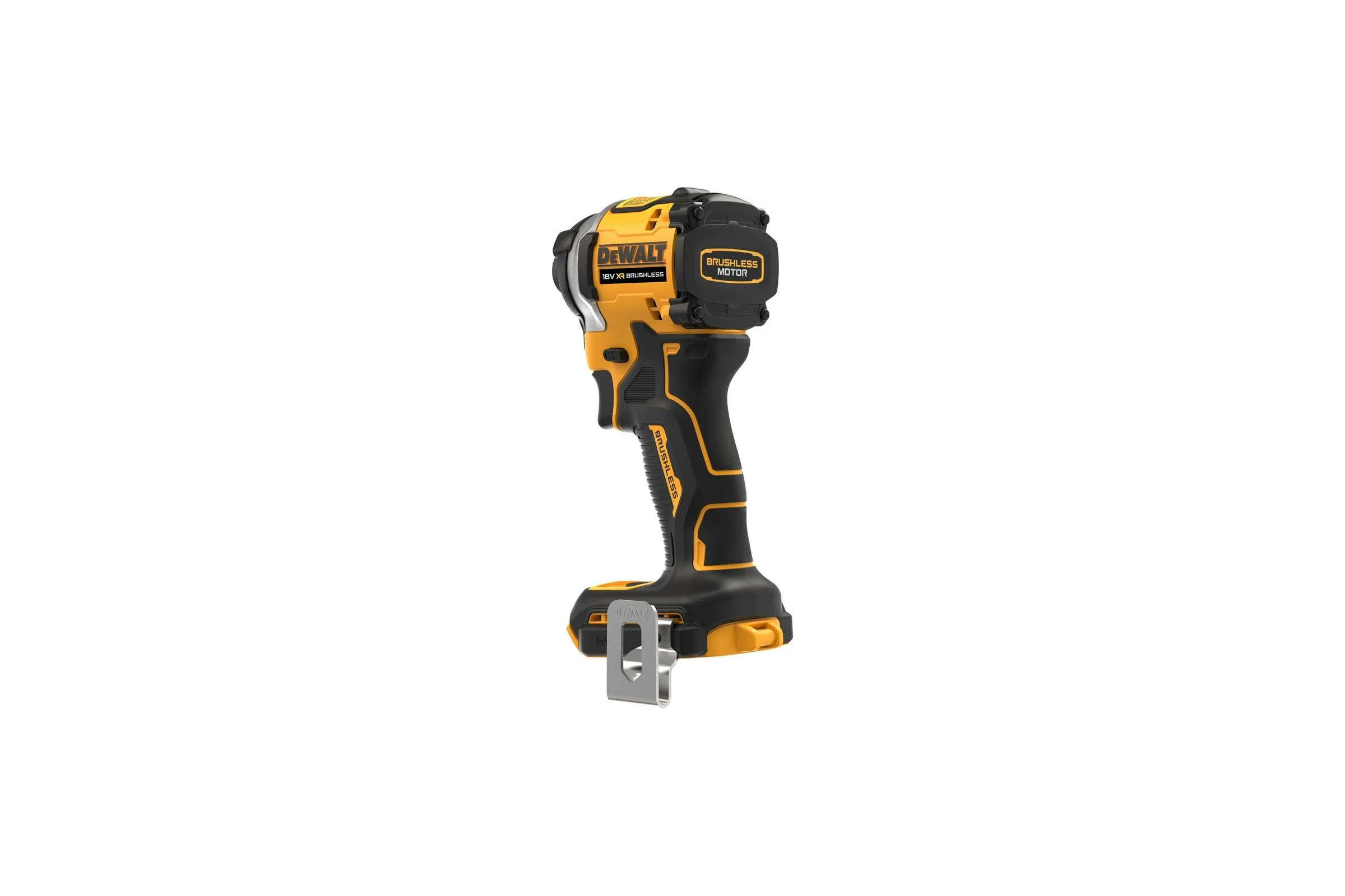 Бесщеточный импульсный шуруповерт DEWALT 18 В XR, патрон 6.35 мм (1/4"), Li-Ion батарея POWERSTACK, Multi-voltage з/у, TSTAK DCF850E1T-QW