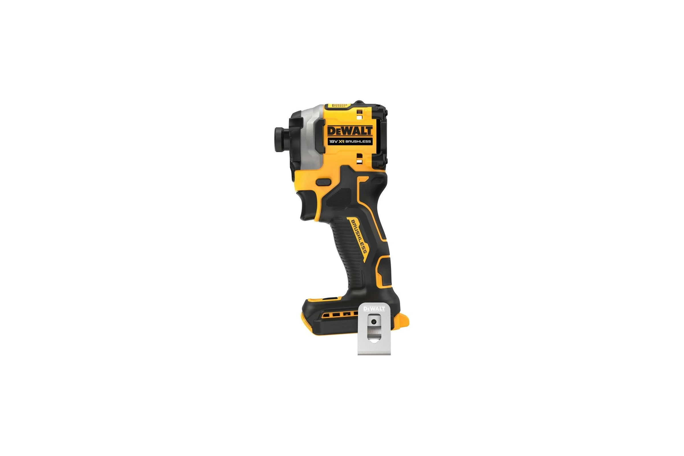 Бесщеточный импульсный шуруповерт DEWALT 18 В XR, патрон 6.35 мм (1/4"), Li-Ion батарея POWERSTACK, Multi-voltage з/у, TSTAK DCF850E1T-QW