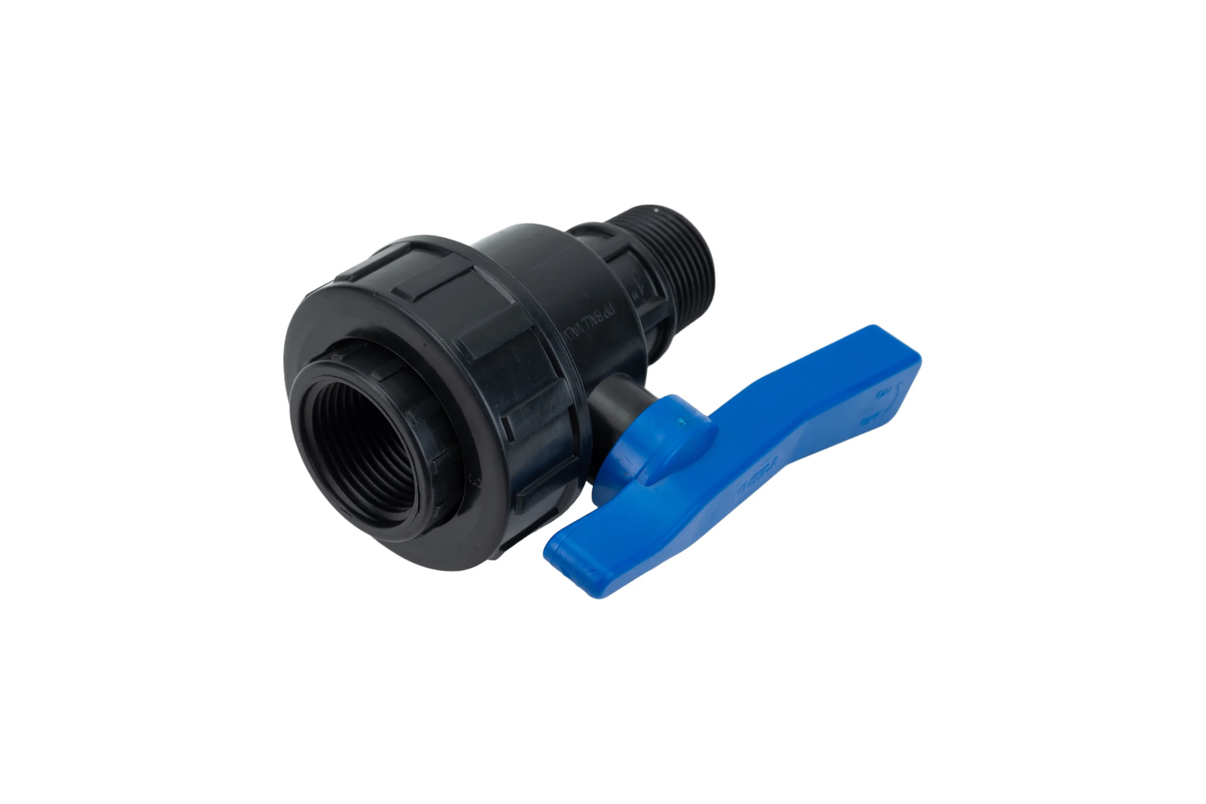 ПНД Кран шаровой компрессионный TEBO 1" ВР/НР T-ПНД.Кш.2.1.CN