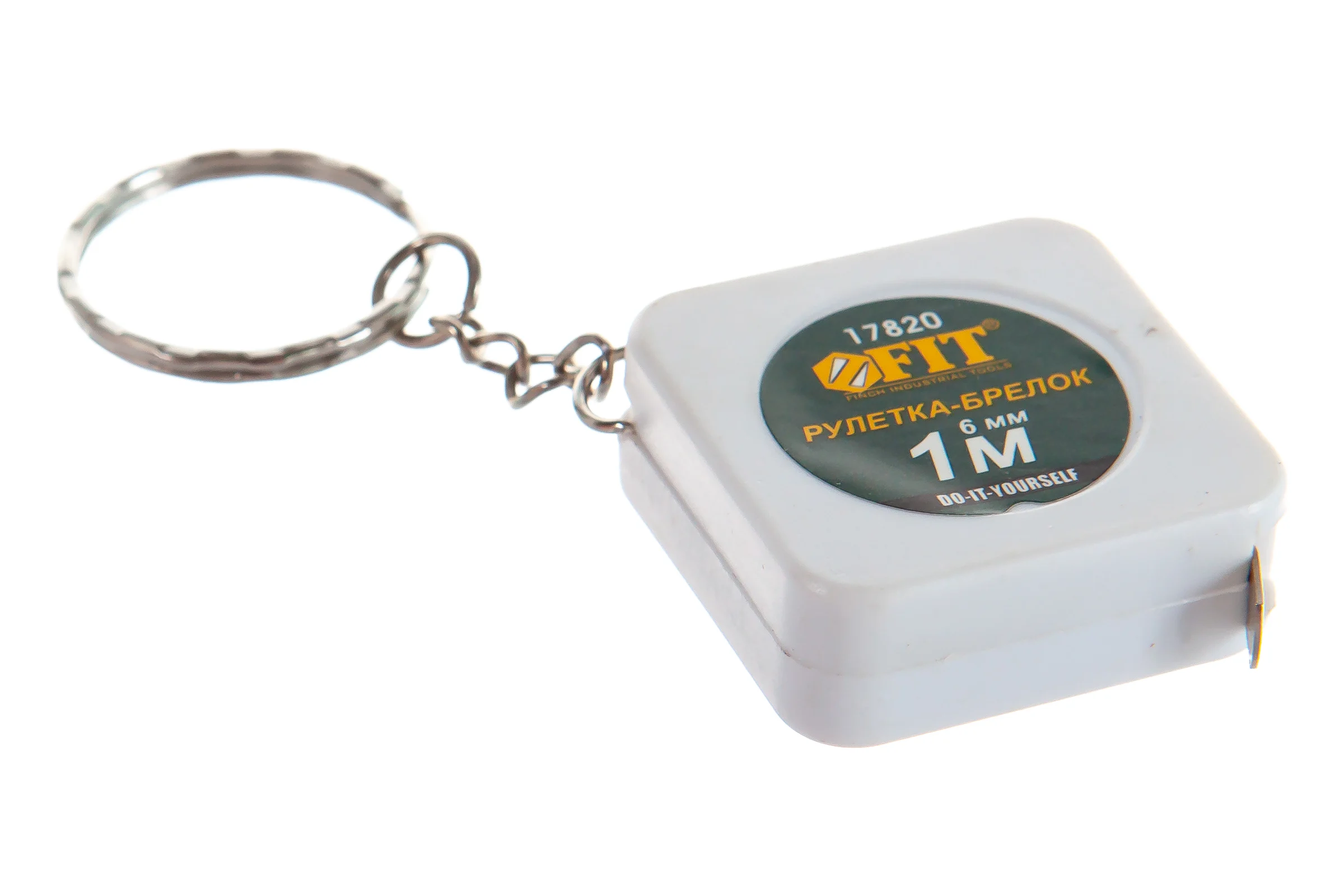 Рулетка-брелок 1м FIT DIY 17820