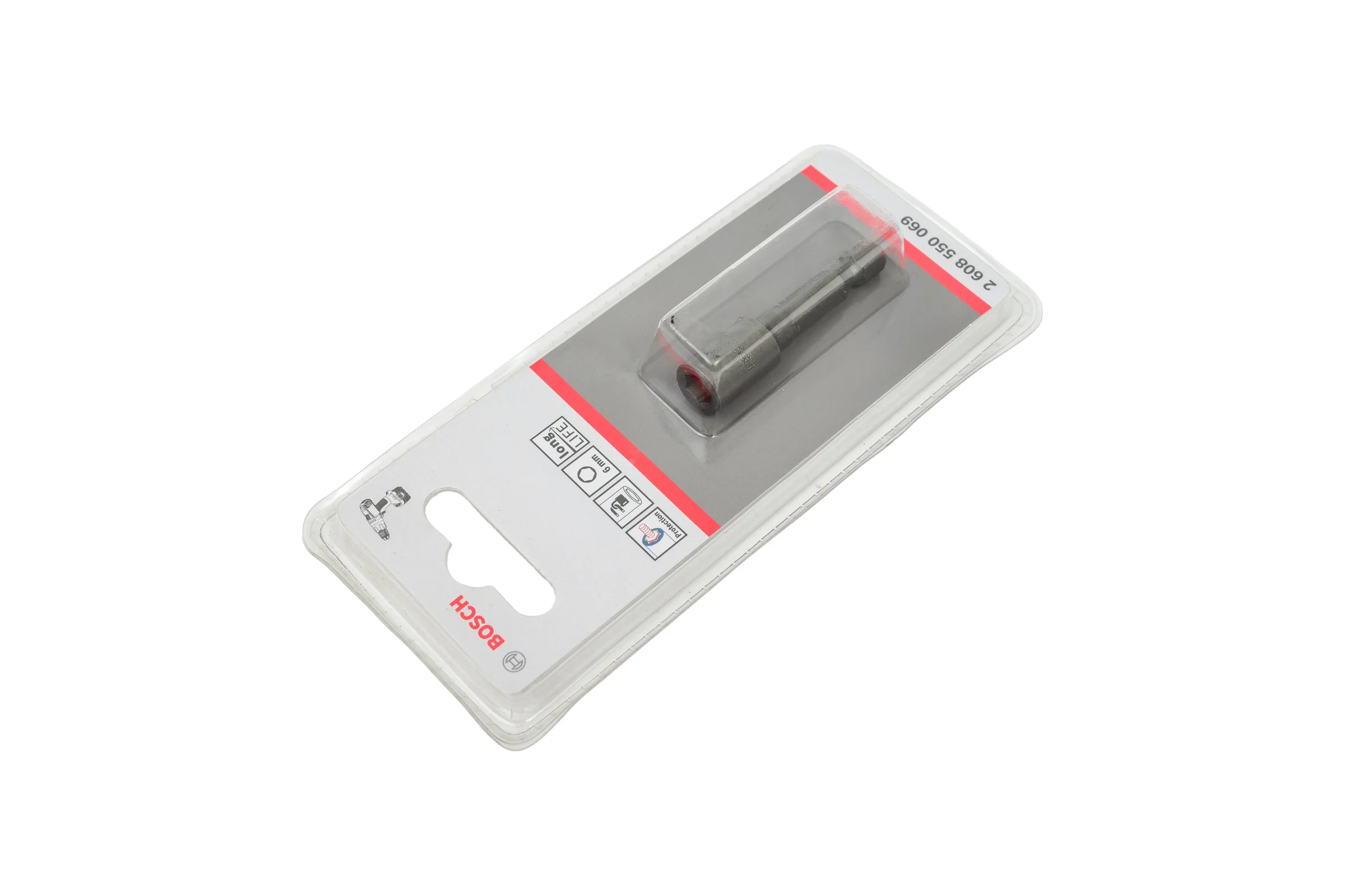 Торцевая головка (6 мм; хвостовик 1/4" HEX) Bosch 2608550069