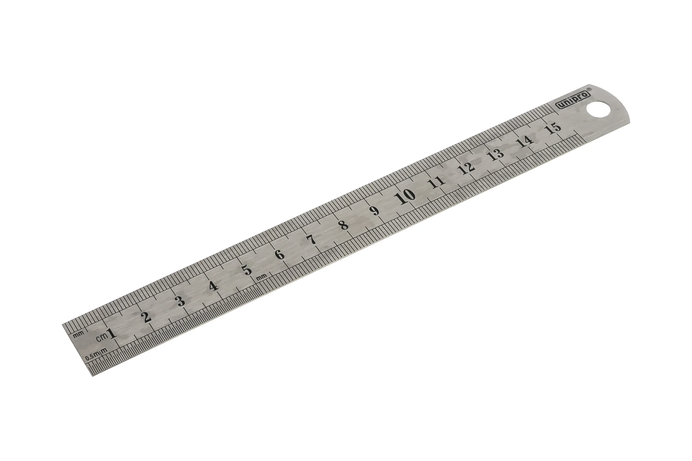Линейка из нержавеющей стали 150х19х0,6 мм UNIPRO 16801U