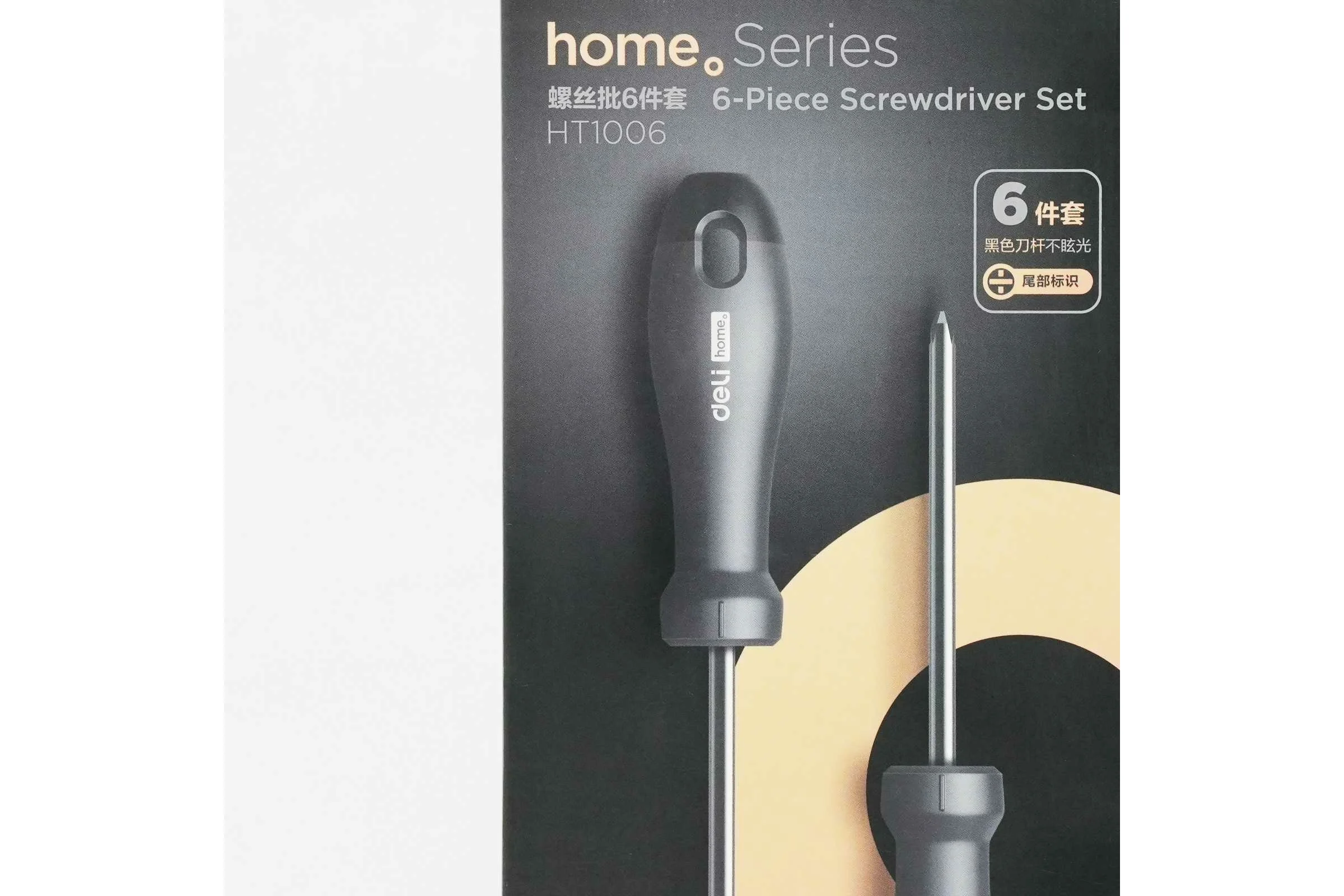Набор отверток DELI Home Series Black HT1006 6 шт. 104596