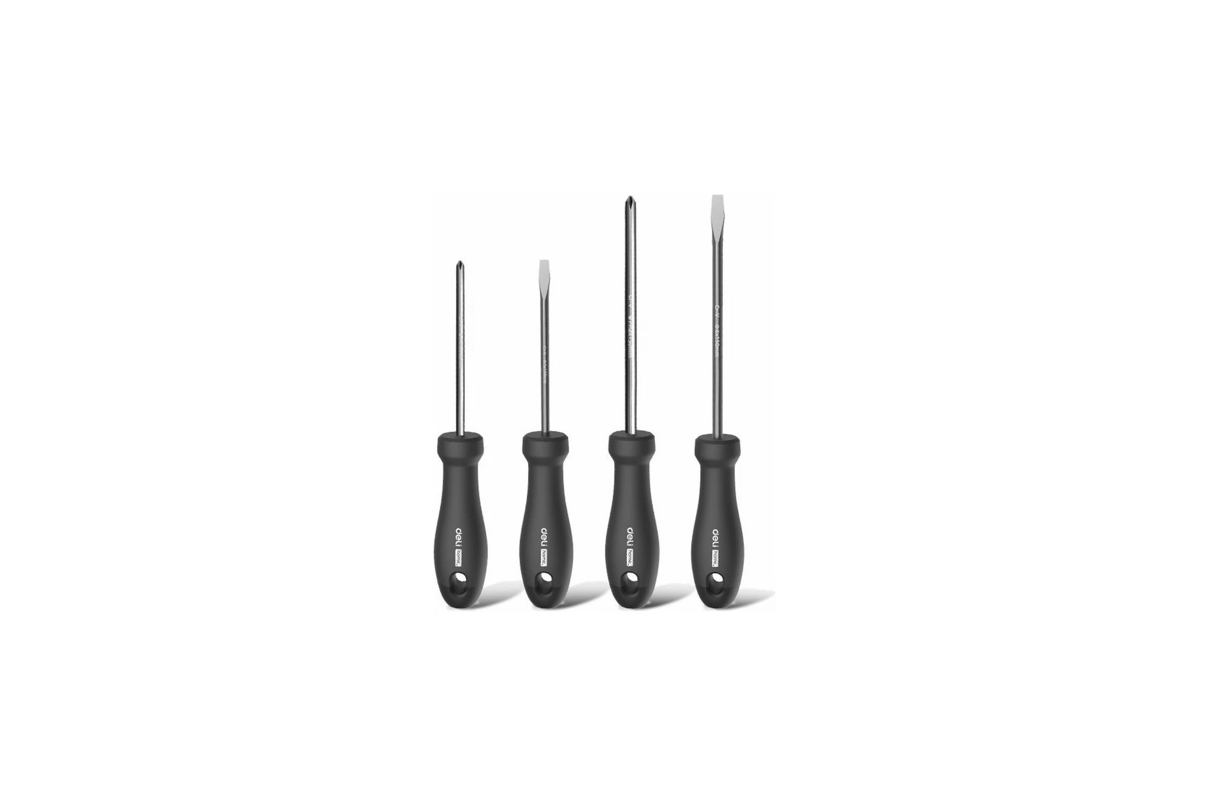 Набор отверток DELI Home Series Black HT1004 4 шт. 104595