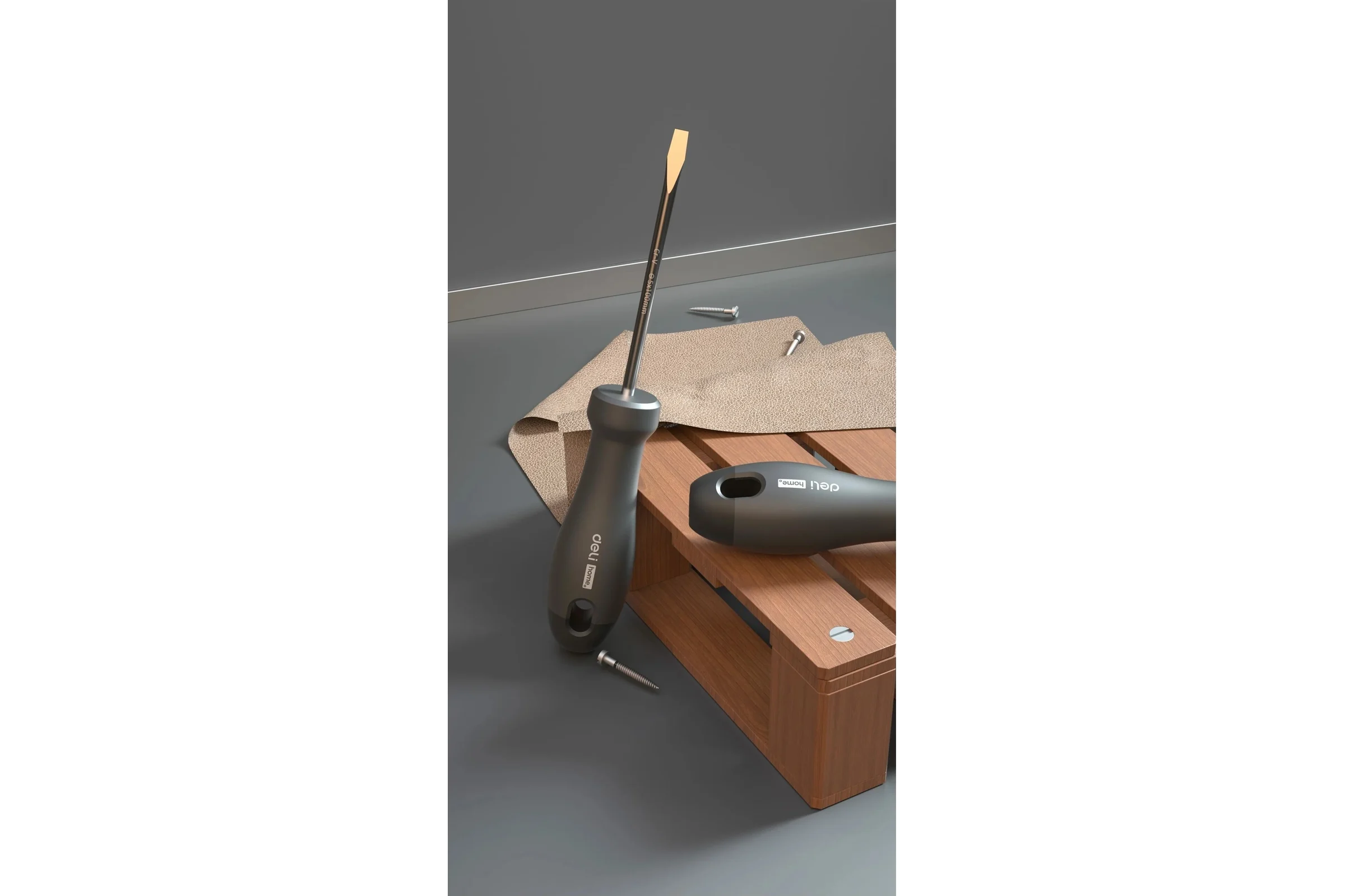 Набор отверток DELI Home Series Black HT1004 4 шт. 104595