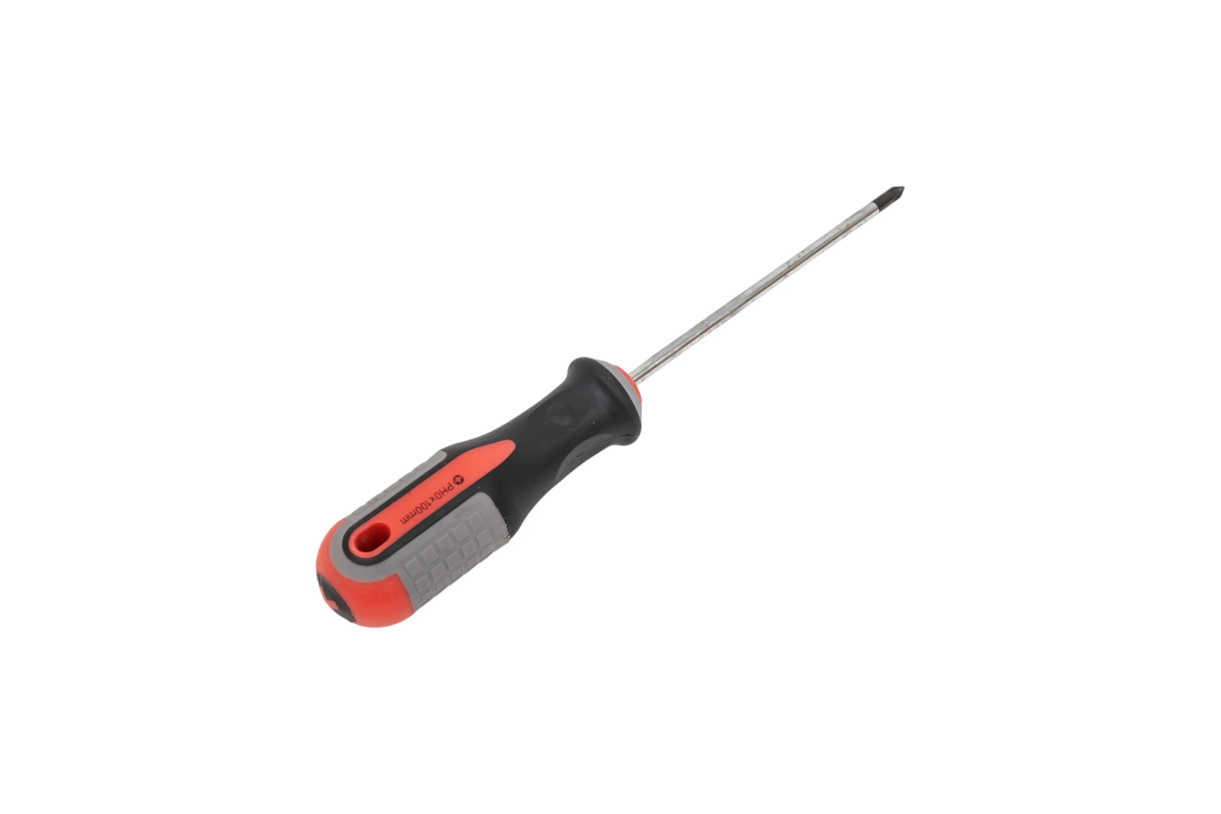 Крестовая отвертка GREPP PH0*100мм, CrV, 3х-компонентная рукоятка 201-015