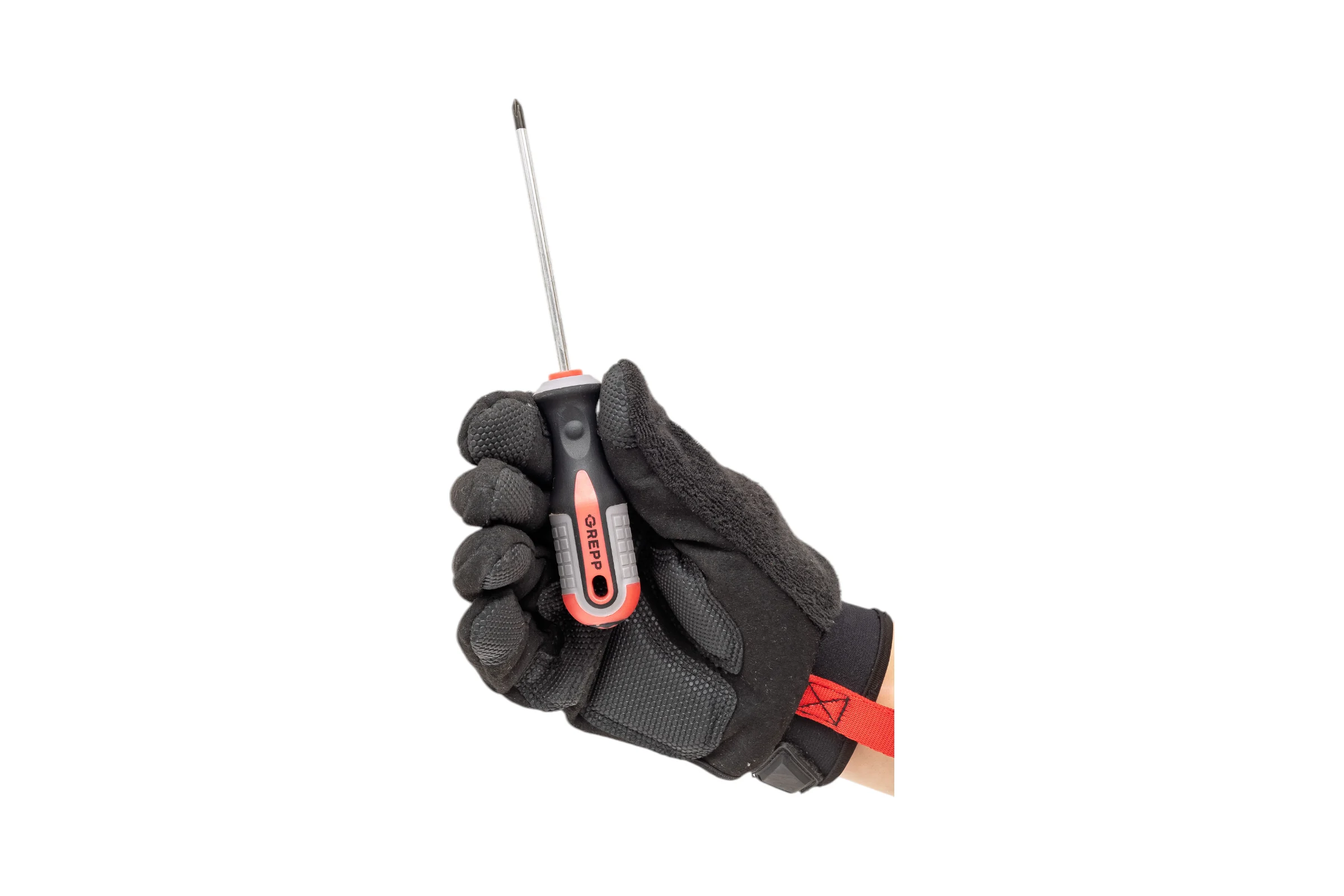 Крестовая отвертка GREPP PH0*100мм, CrV, 3х-компонентная рукоятка 201-015