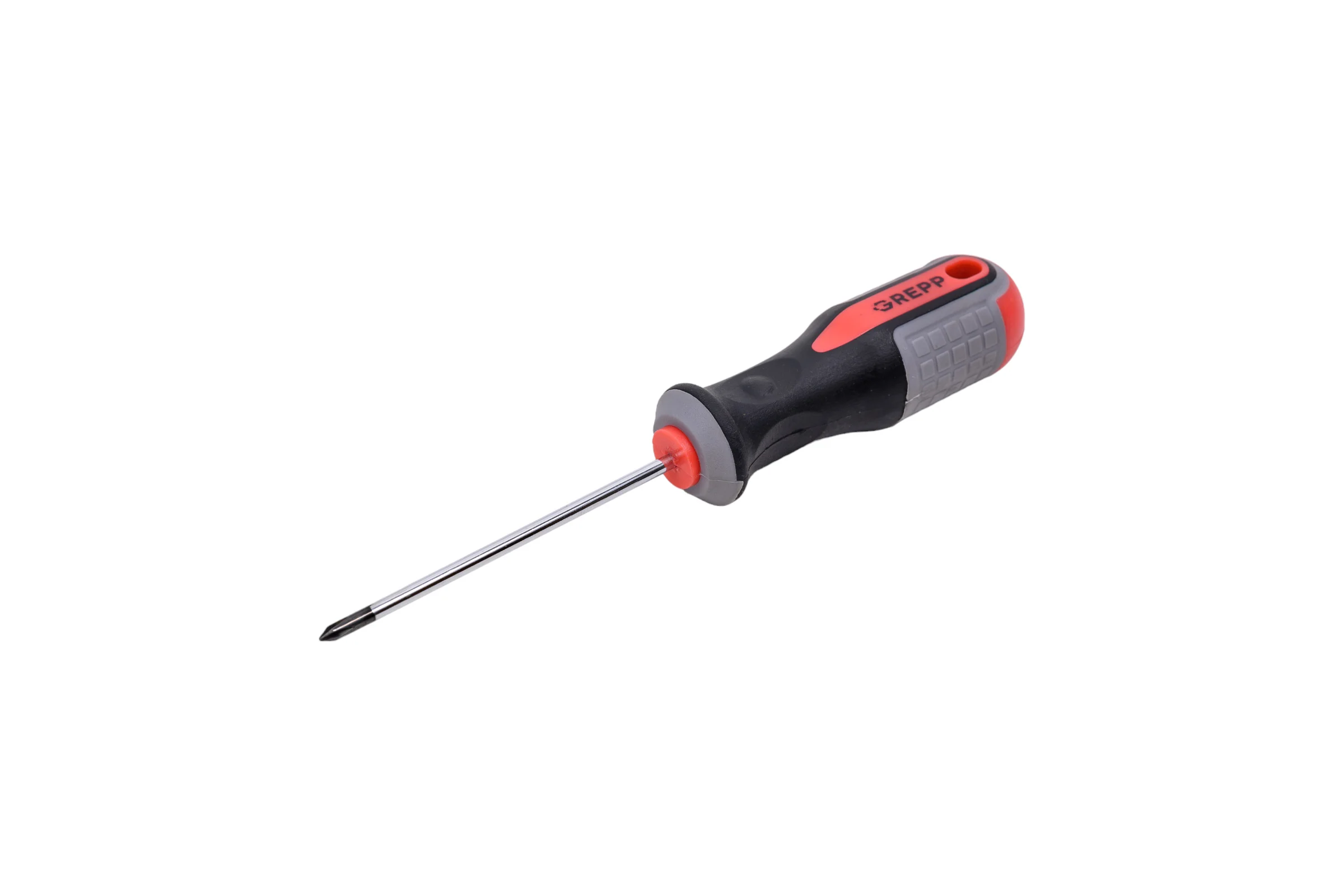 Крестовая отвертка GREPP PH0*75мм, CrV, 3х-компонентная рукоятка 201-013