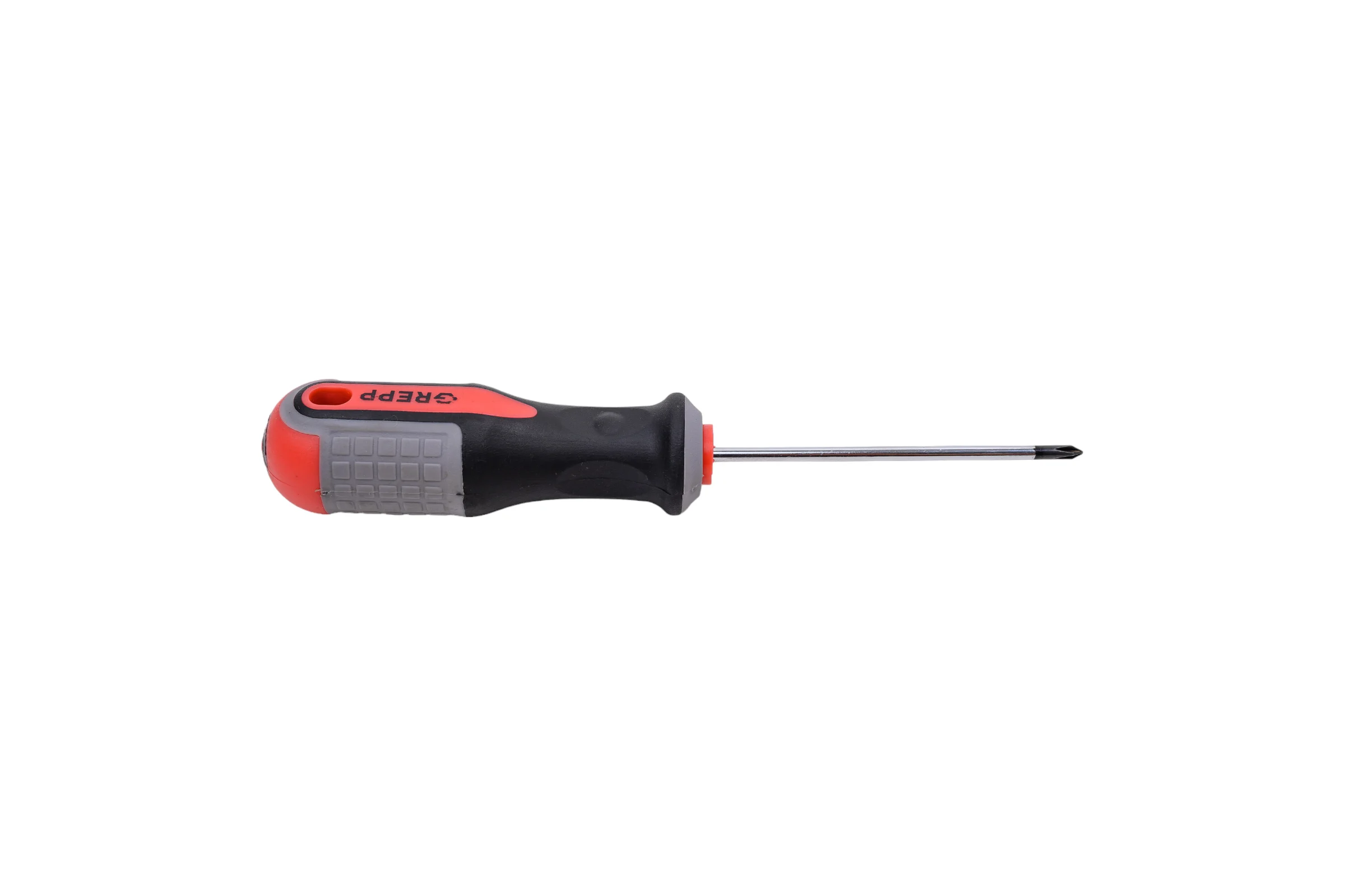 Крестовая отвертка GREPP PH0*75мм, CrV, 3х-компонентная рукоятка 201-013
