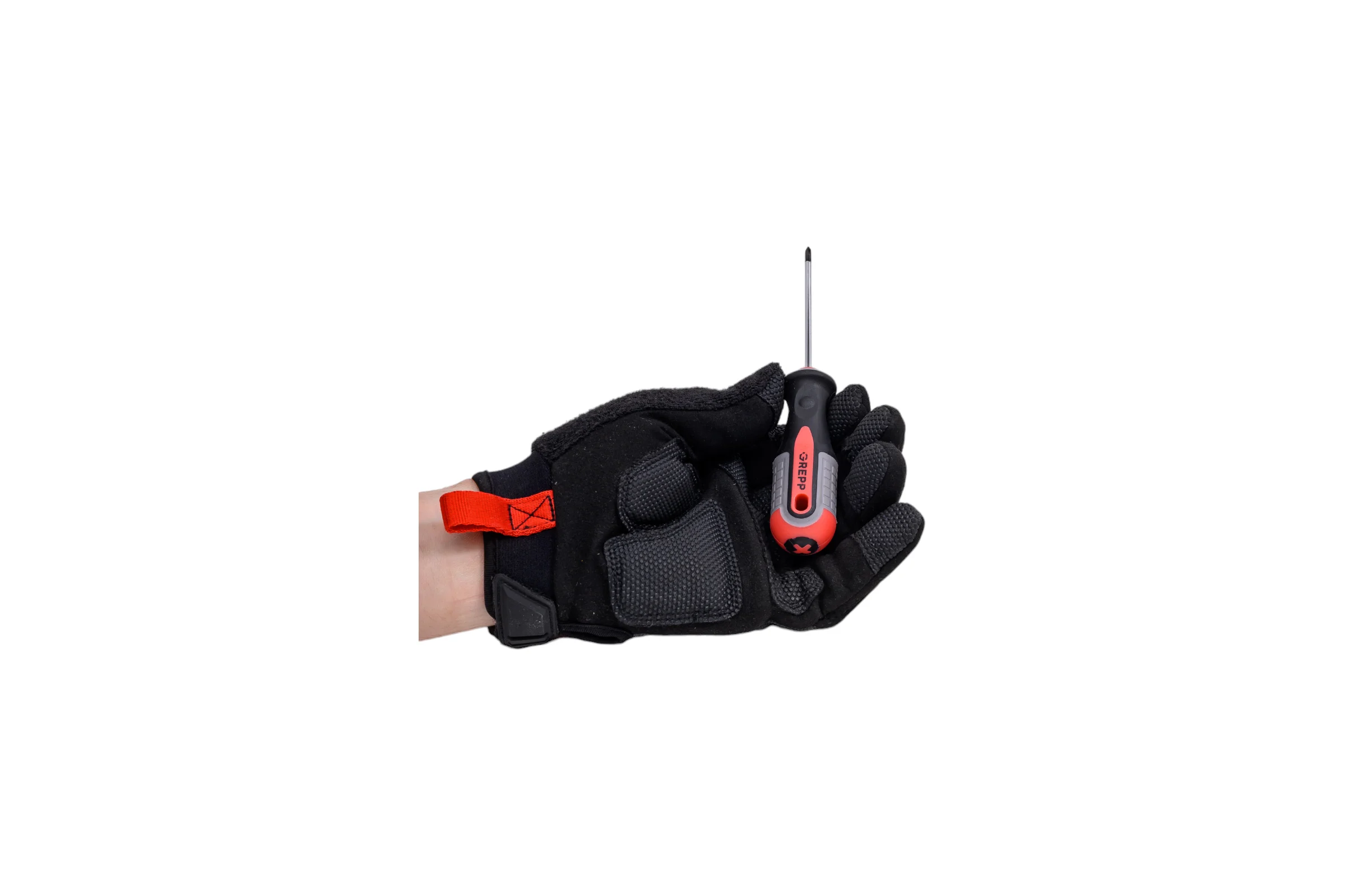 Крестовая отвертка GREPP PH0*75мм, CrV, 3х-компонентная рукоятка 201-013