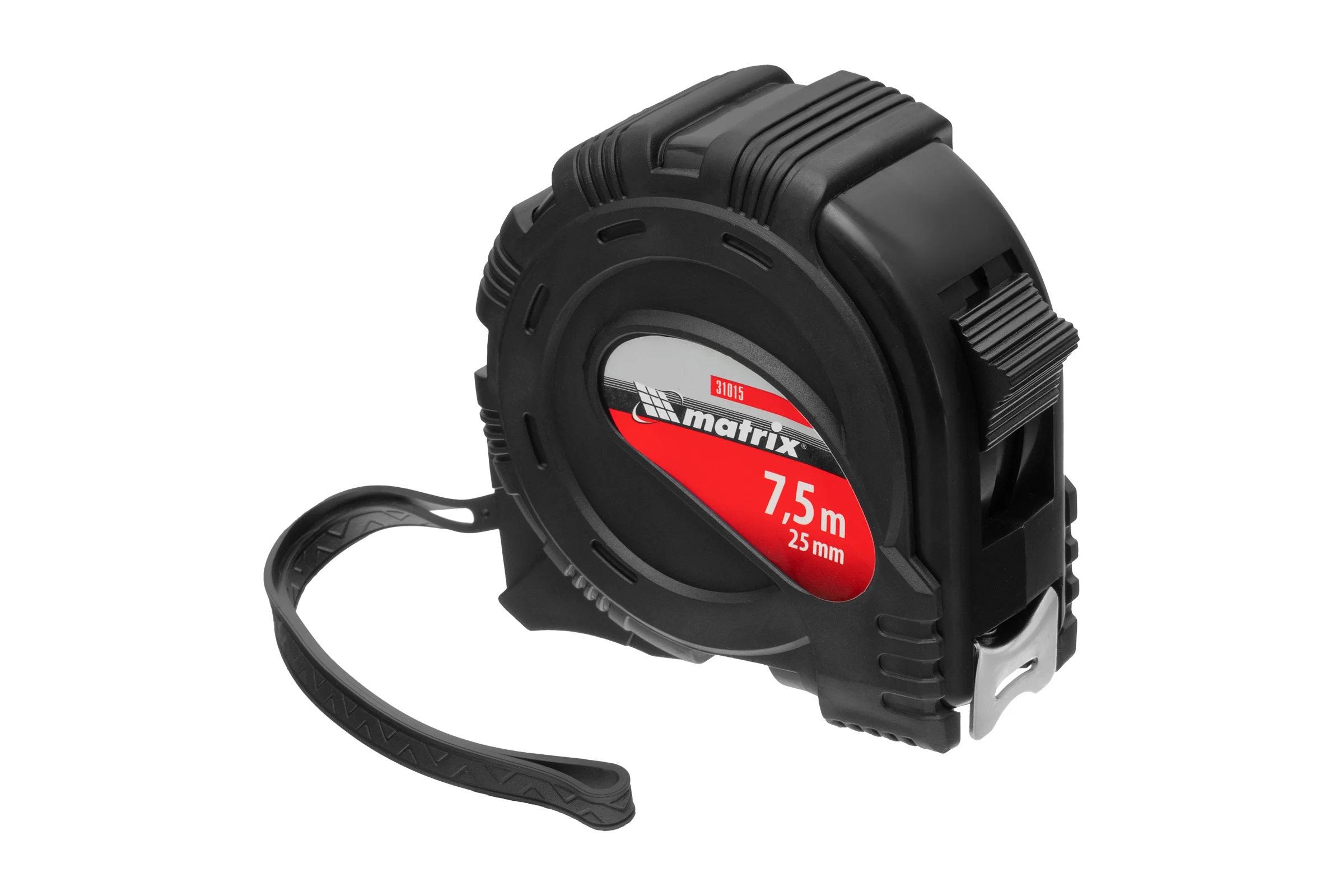 Рулетка Black 7,5 м х 25 мм MATRIX 31015