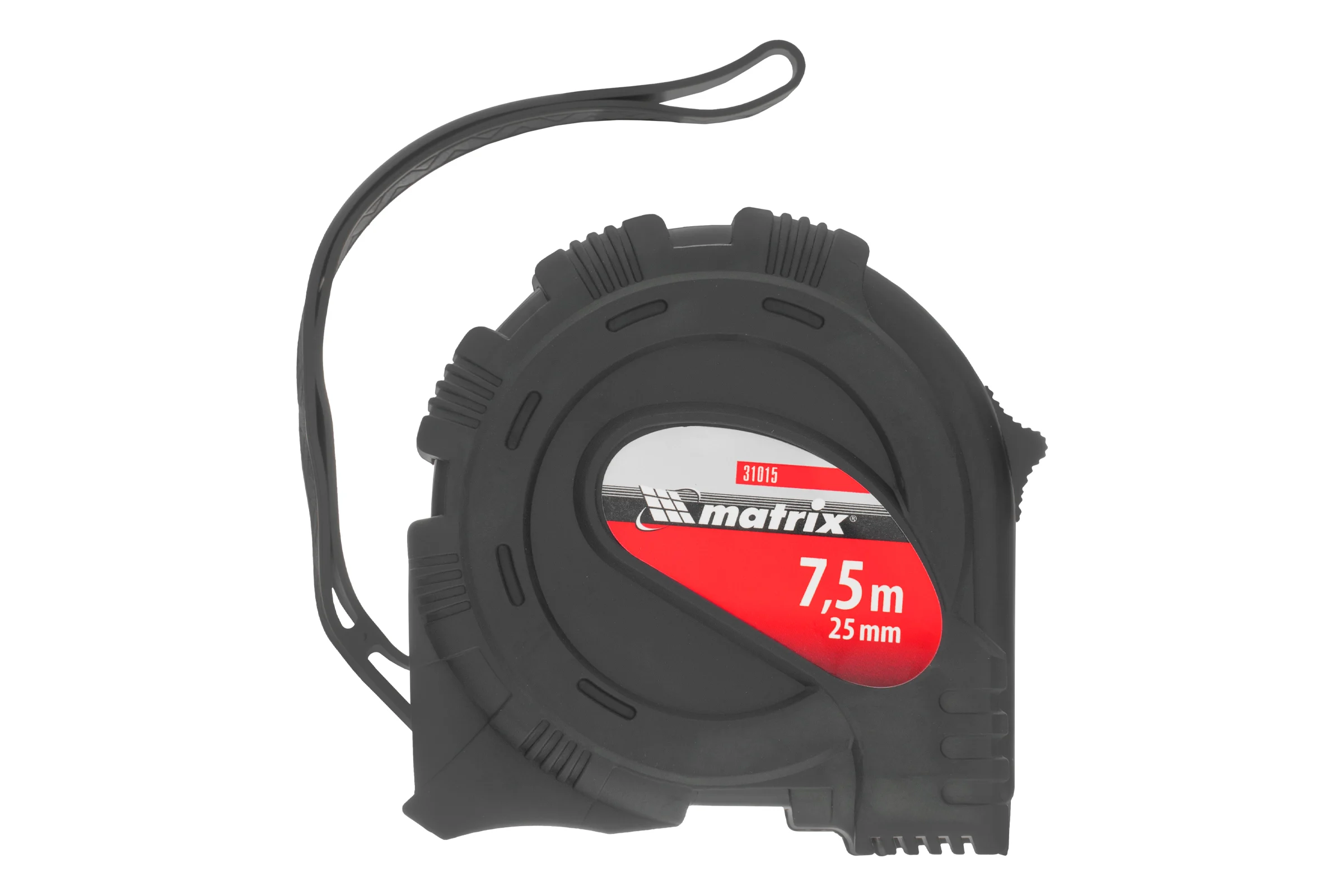 Рулетка Black 7,5 м х 25 мм MATRIX 31015