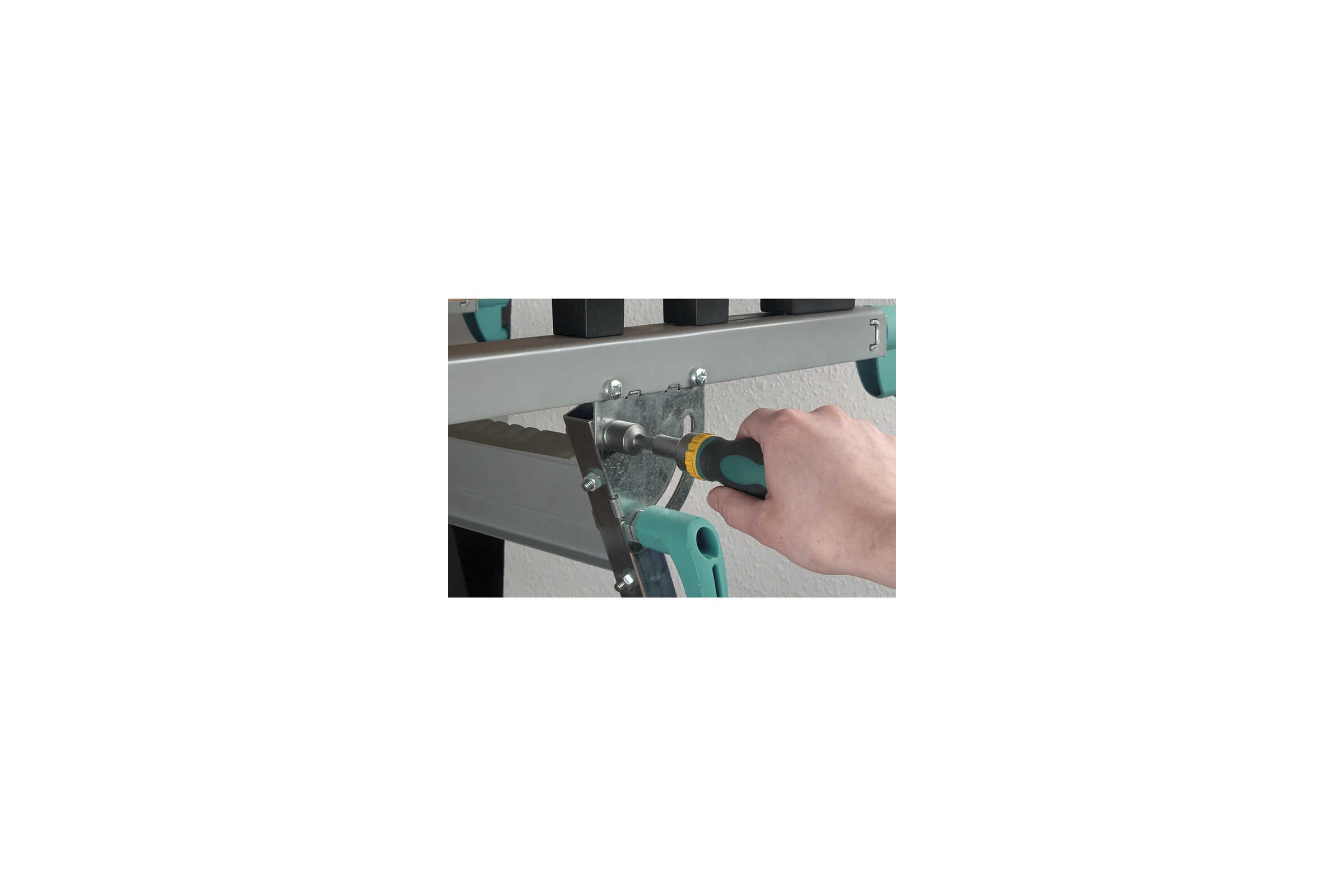 Отвертка-битодержатель мини + 5 бит Wolfcraft 1237000