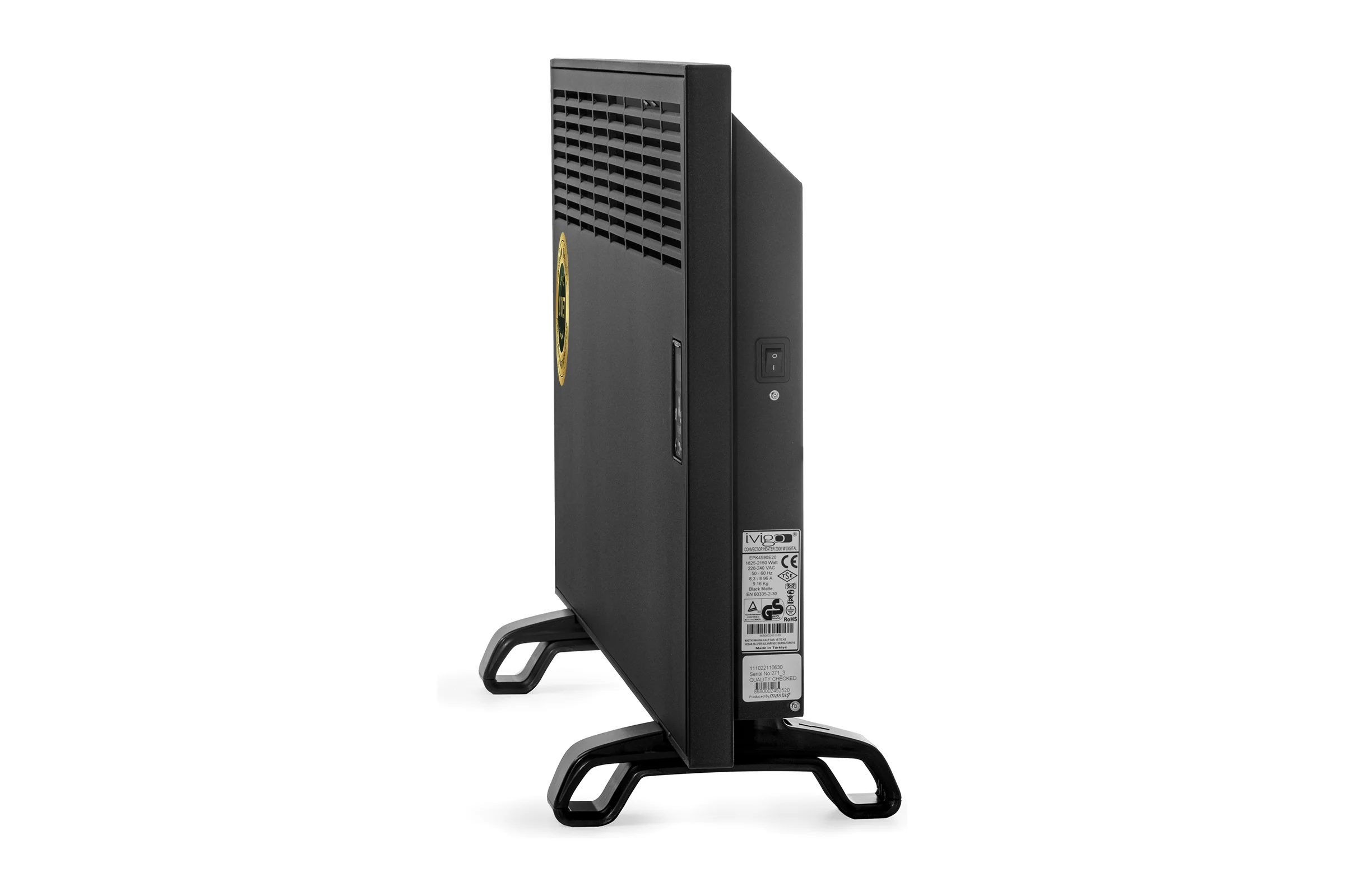 Конвектор IVIGO EPK4590E20 Черный матовый 8383