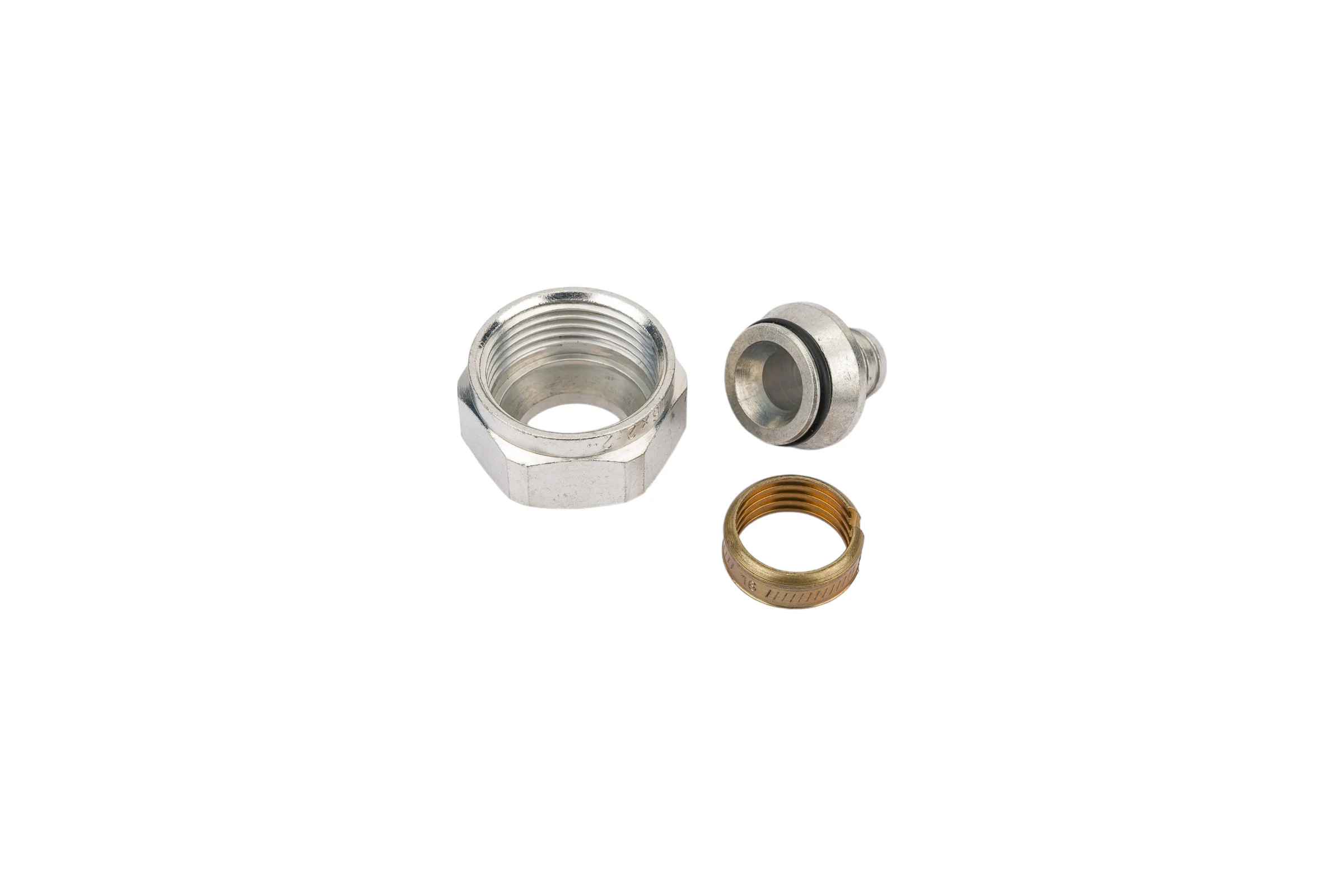 Резьбозажимное соединение для PEX труб ELSEN НГ ЕК, 3/4", 16x2,2, латунь EFB03.1622EK