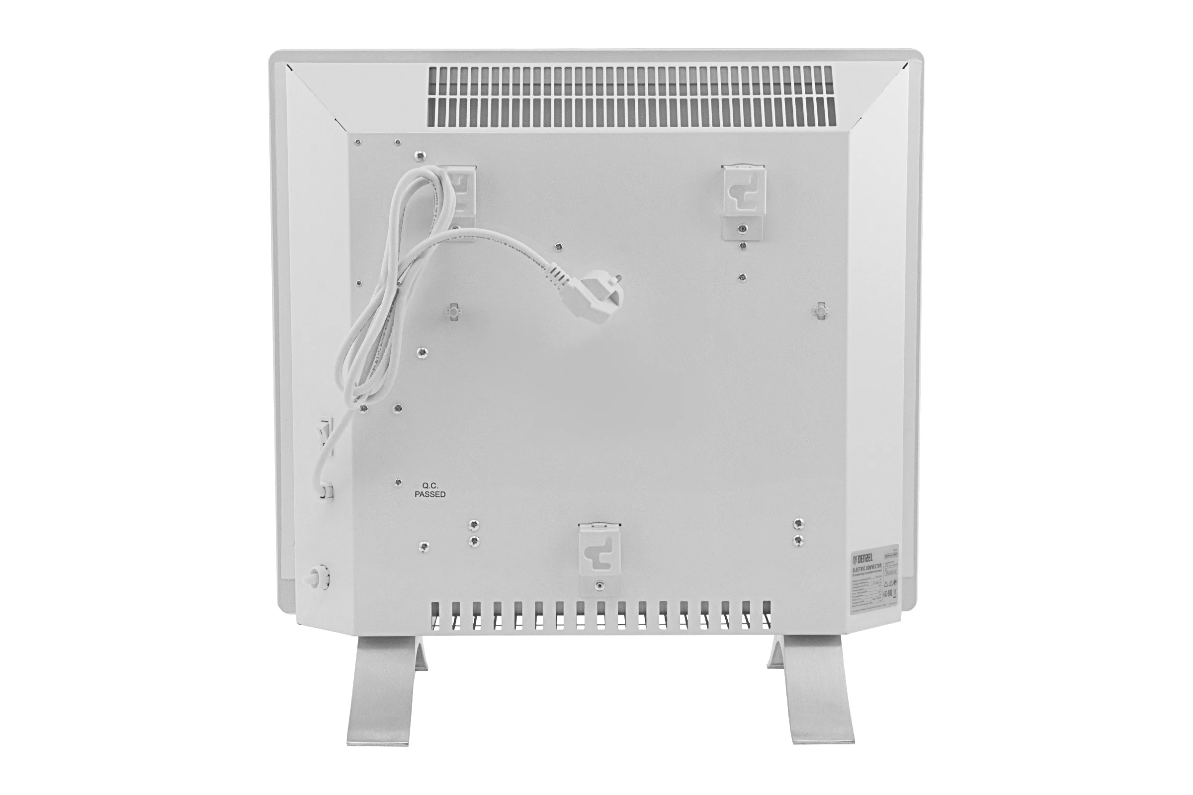 Электрический конвектор Denzel optiprime-1000, wi-fi, тачскрин, цифровой термостат, 1000 вт 98121