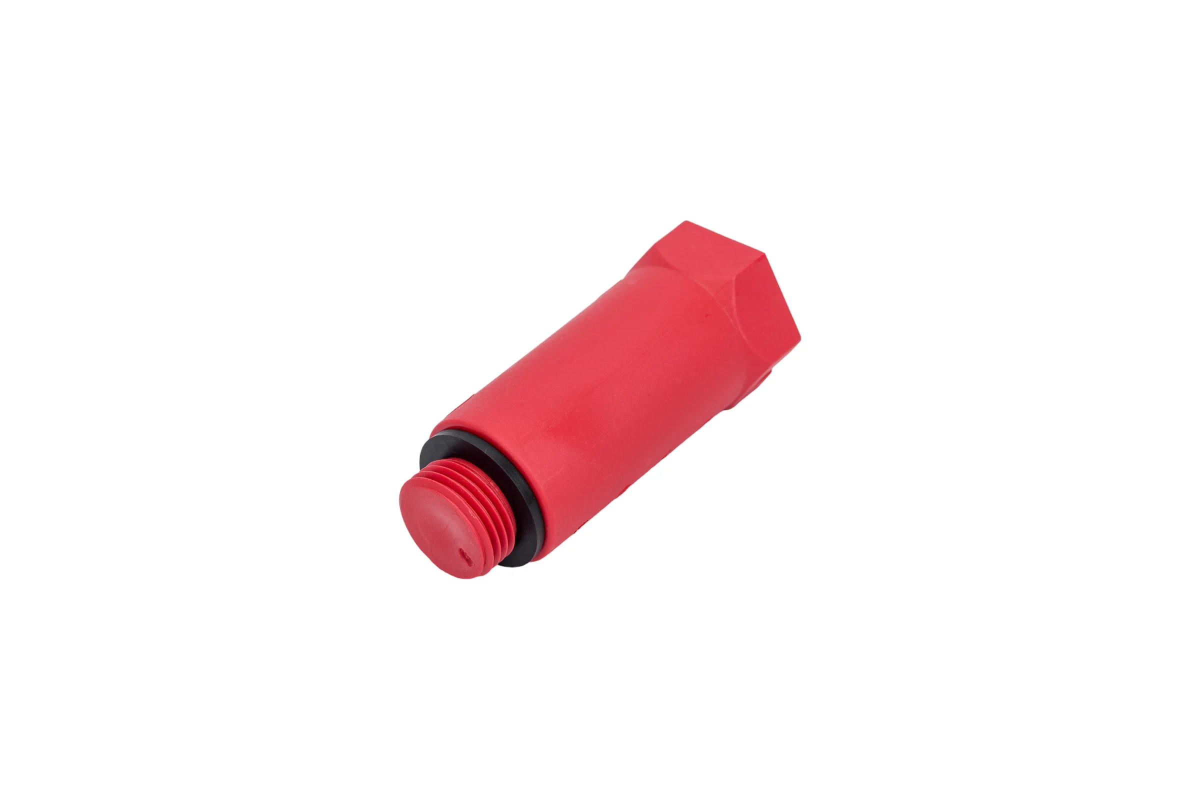 Удлиненная заглушка ELSEN 20x1/2" с наружной резьбой, красная EFA03.20-1/2R