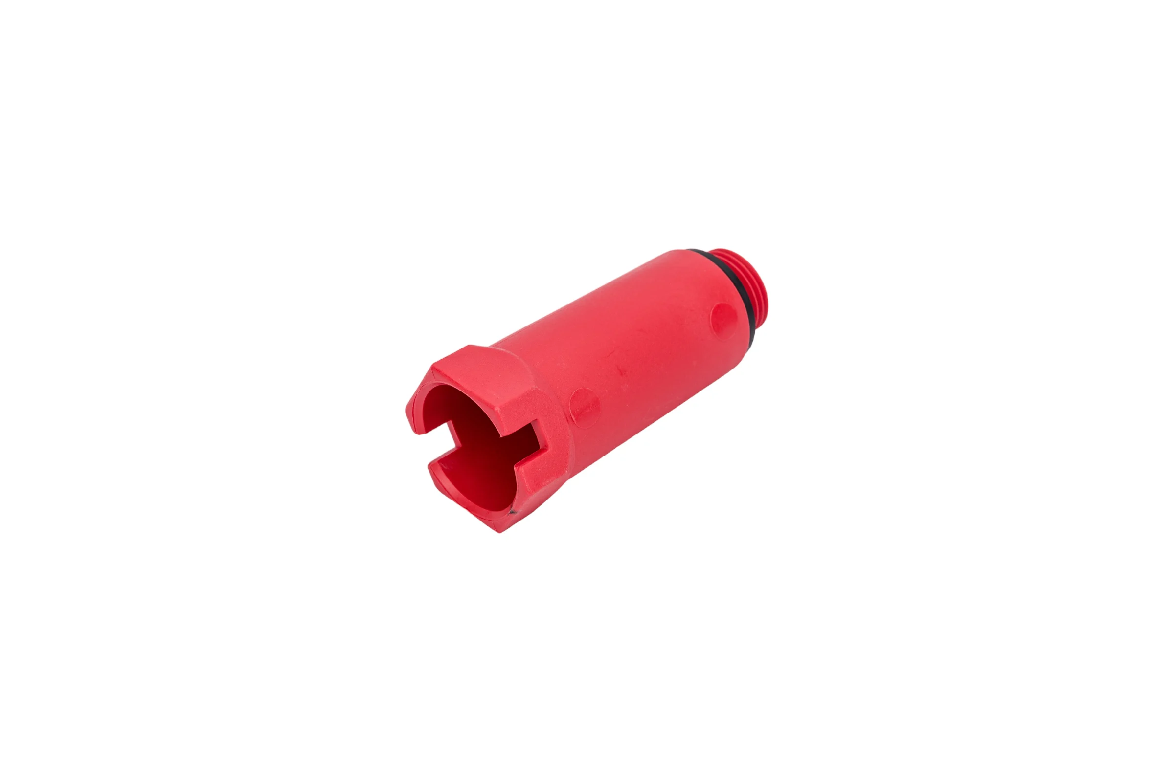 Удлиненная заглушка ELSEN 20x1/2" с наружной резьбой, красная EFA03.20-1/2R