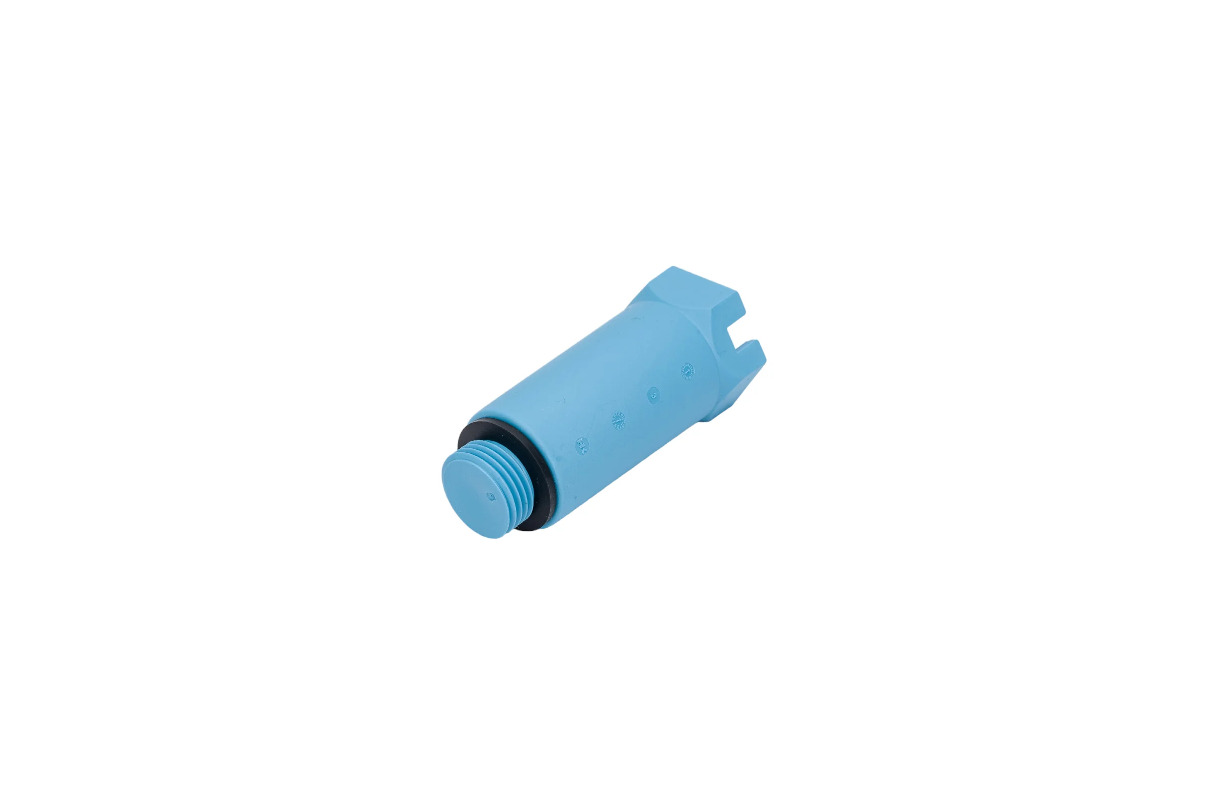 Удлиненная заглушка ELSEN 20x1/2" с наружной резьбой, синяя EFA03.20-1/2B