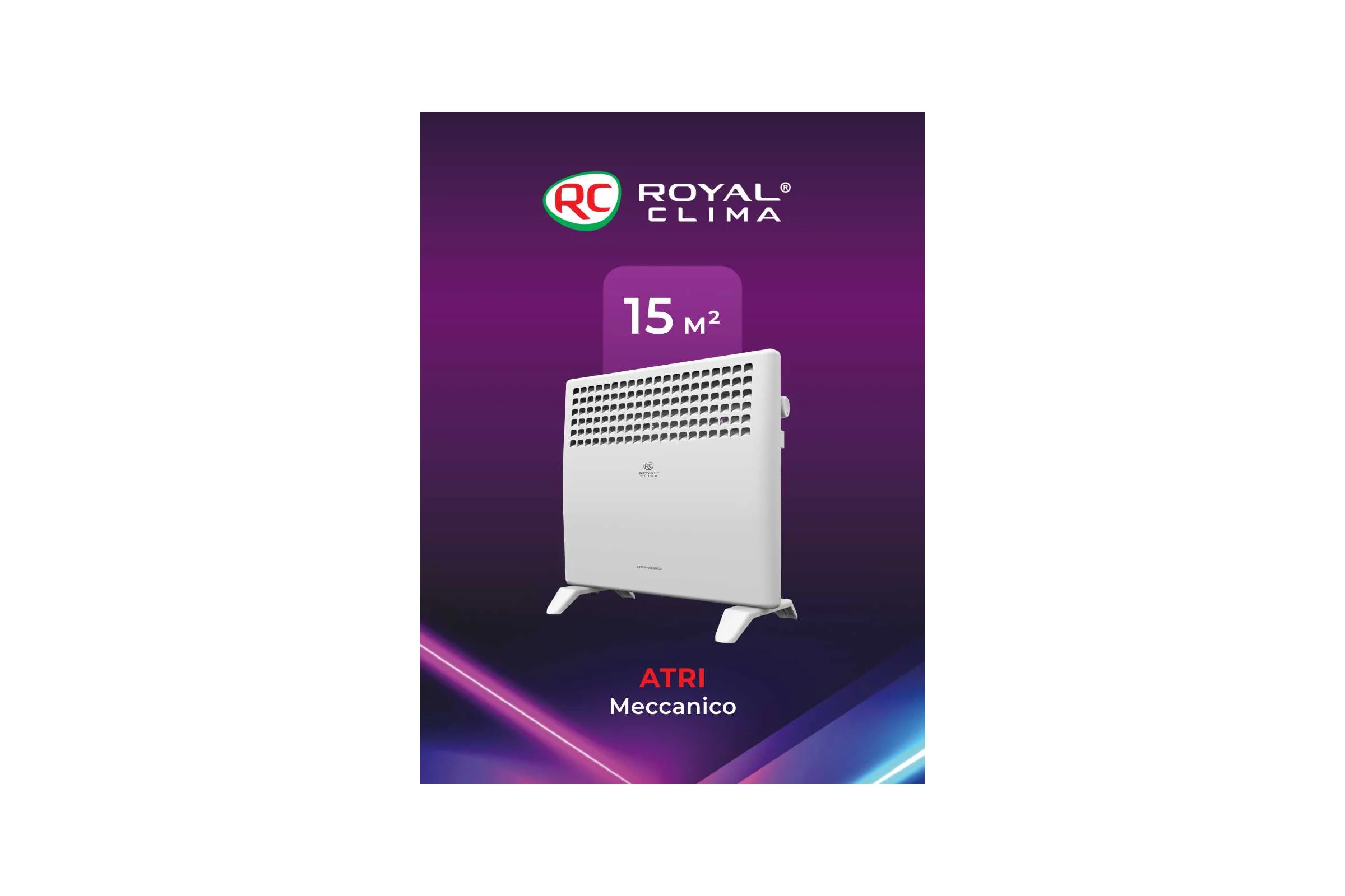 Электрический конвектор Royal Clima  ATRI Meccanico REC-A1000M