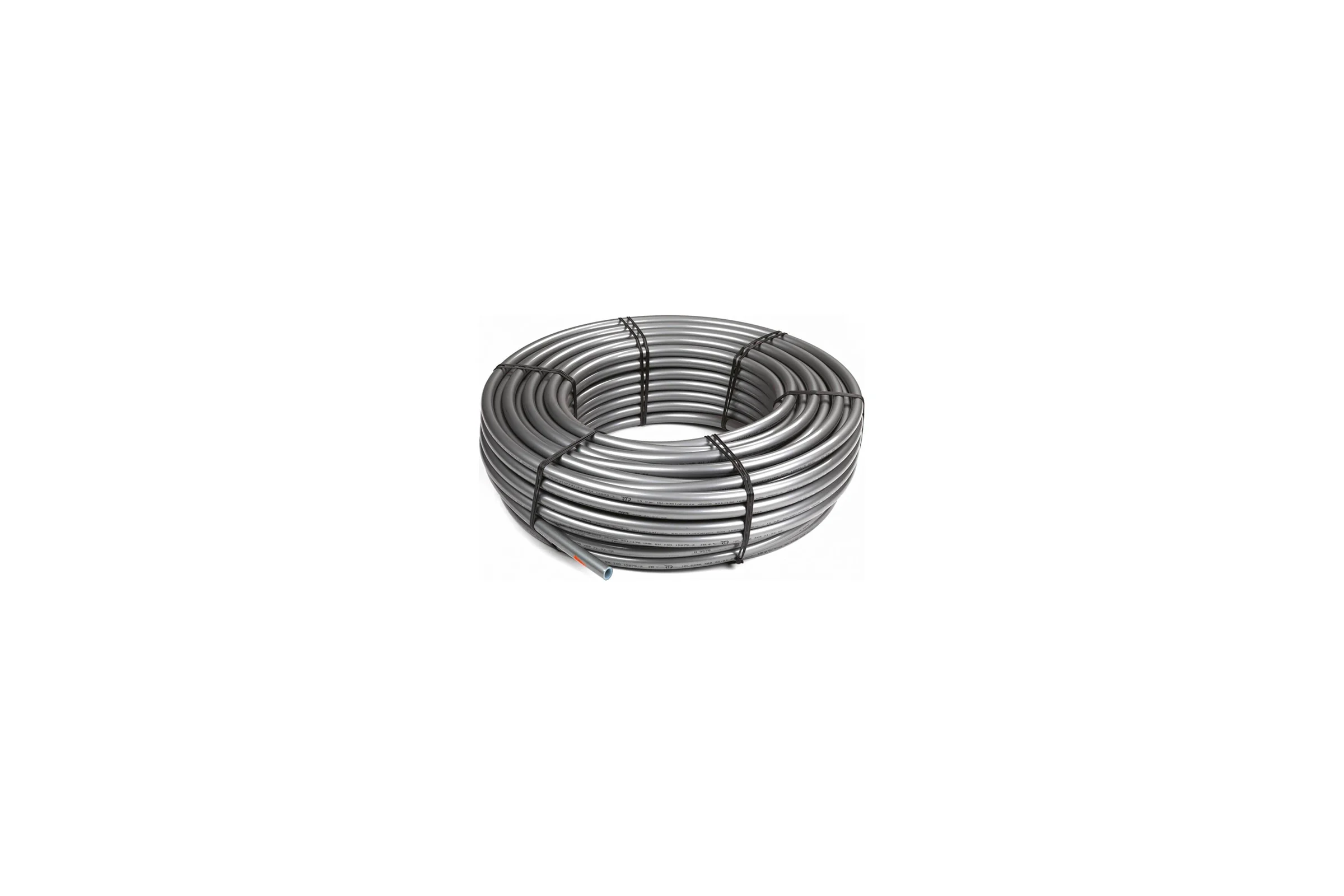 Труба RTP PE-Xa 40x5.5 EVOH 50м серый металлик 35346
