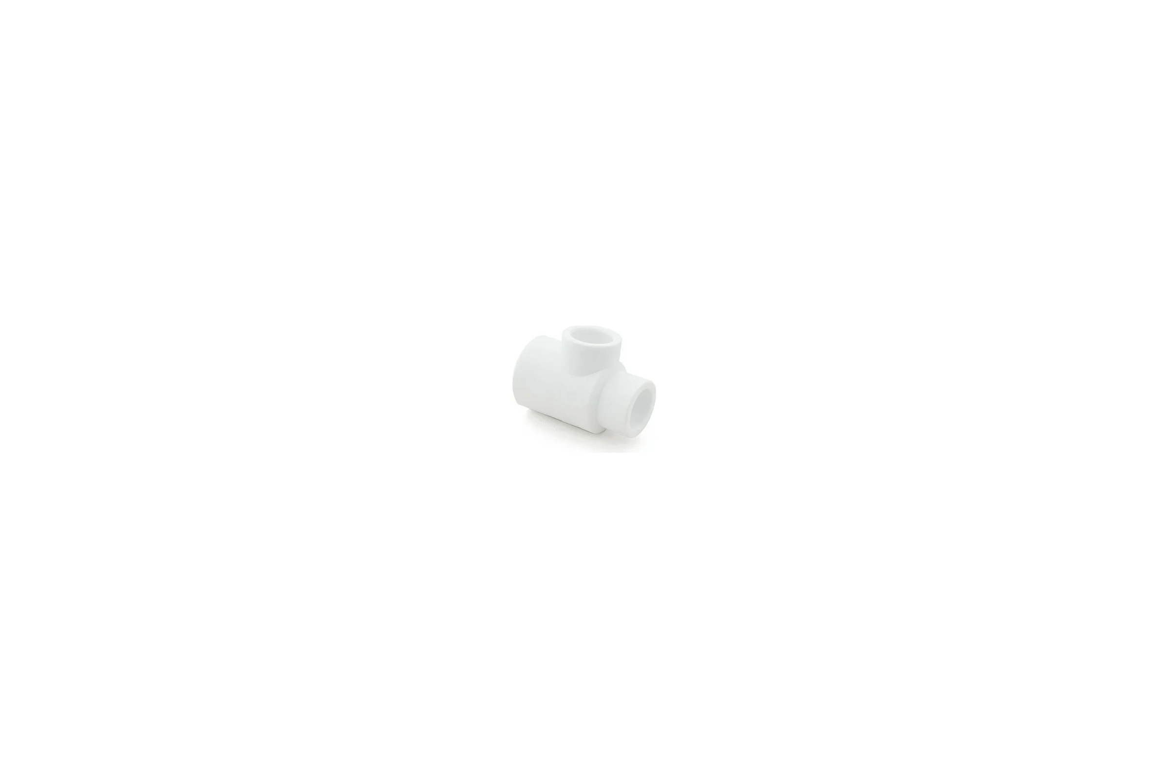 Переходной тройник RTP PPR 50x32x32 белый 28808