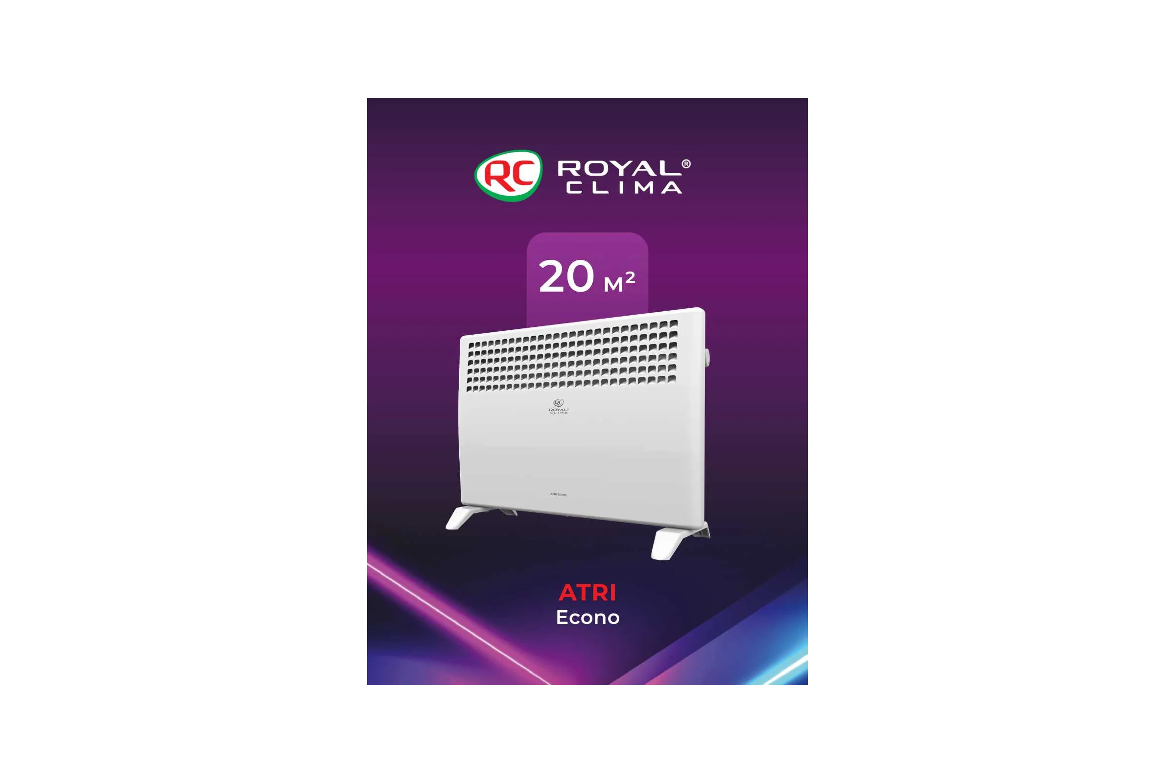 Электрический конвектор Royal Clima  ATRI Econo REC-AE1500M