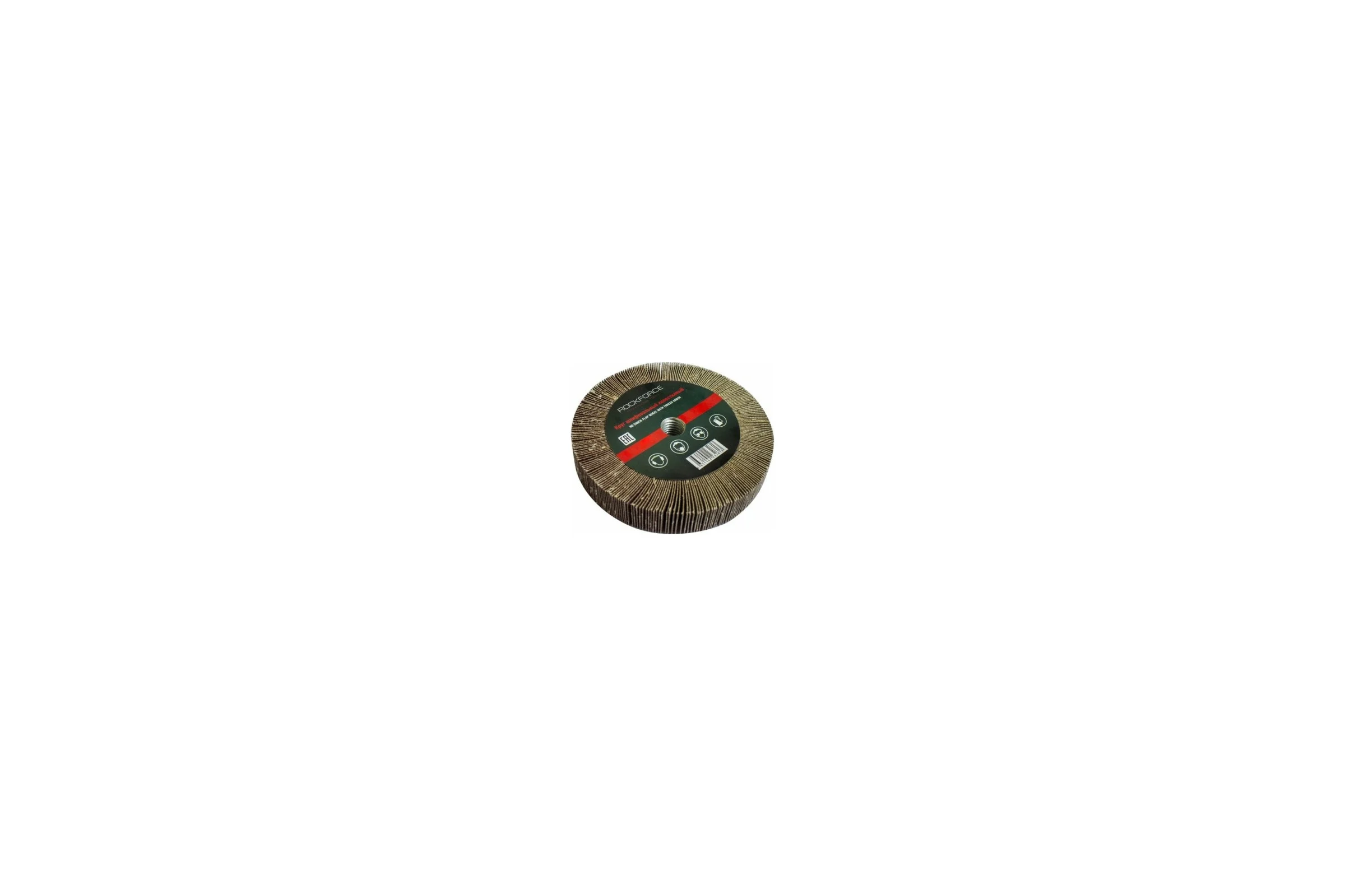Круг лепестковый зачистной (125x25x16 мм; №80) ROCKFORCE RF-FD280F