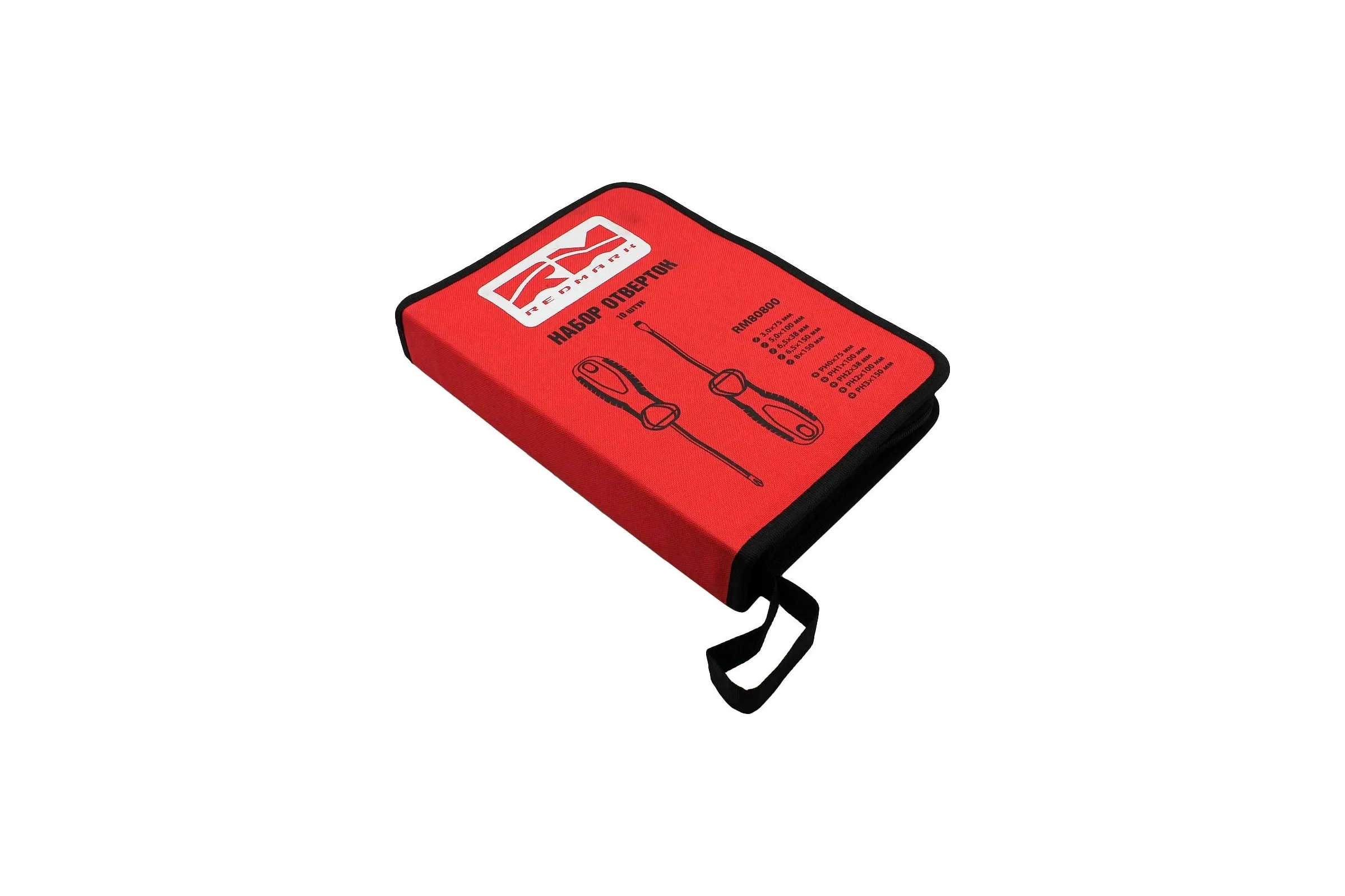 Набор отверток REDMARK 10 шт в сумке RM80800