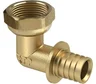 Аксиальный угольник RTP с накидной гайкой d20x3/4" 28397