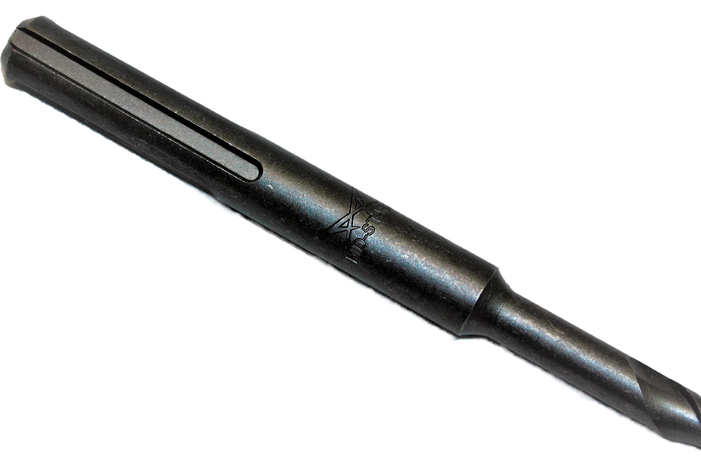 Бур по бетону и кирпичу 4 кромки 28x600 мм, SDS-MAX MD-STARS MD-B4CM28Х600