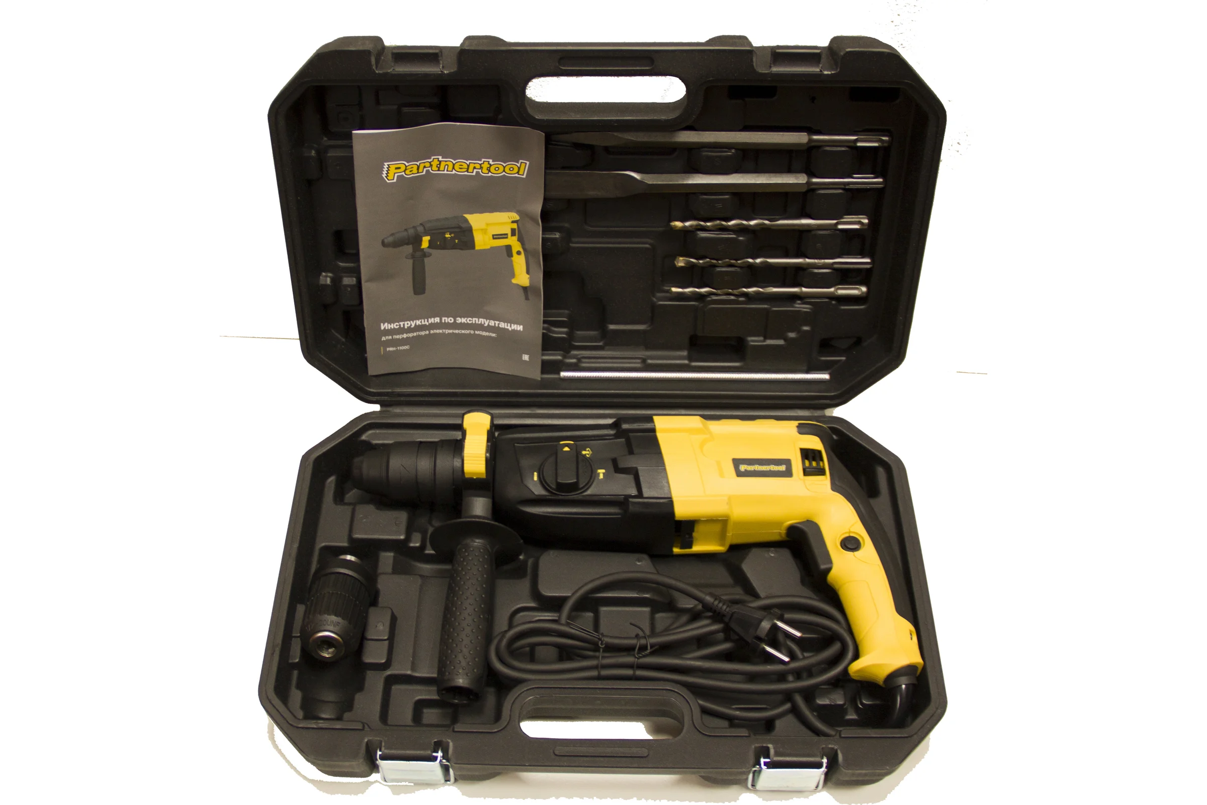 Электрический перфоратор PARTNERTOOL PRH1100C